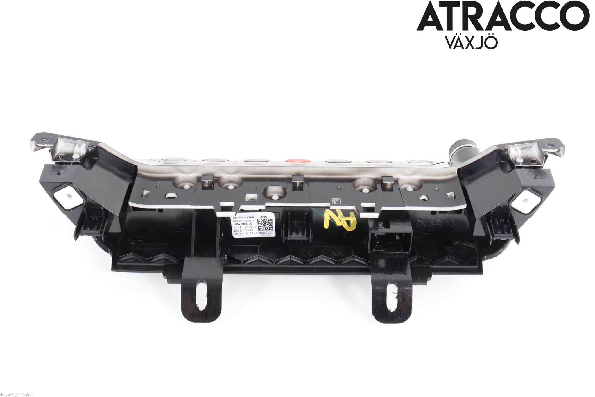 Peugeot 208/E-208 20- Varme Ac Betjening-Display
