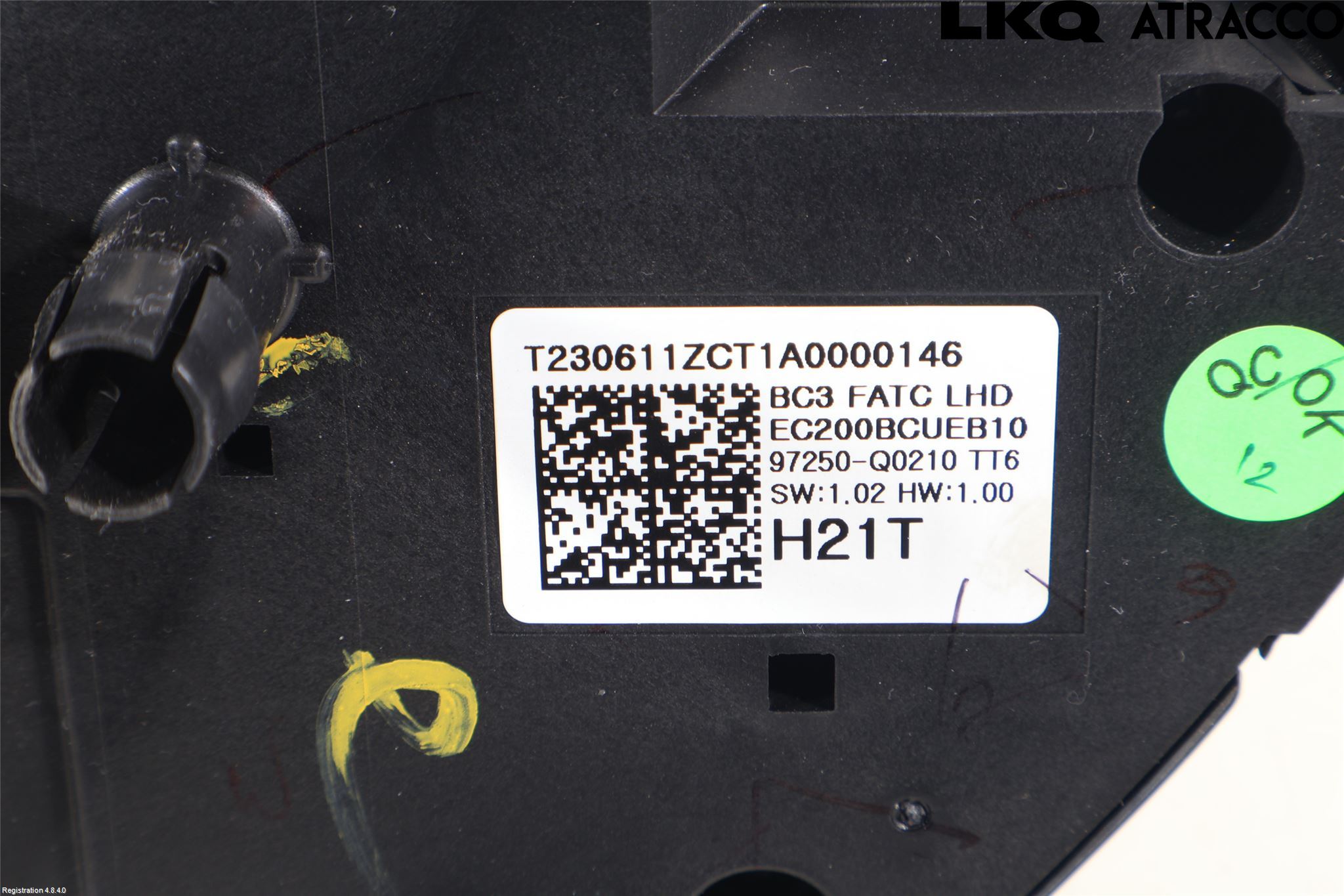 Hyundai BAYON BC3 21- Varme Ac Betjening-Display