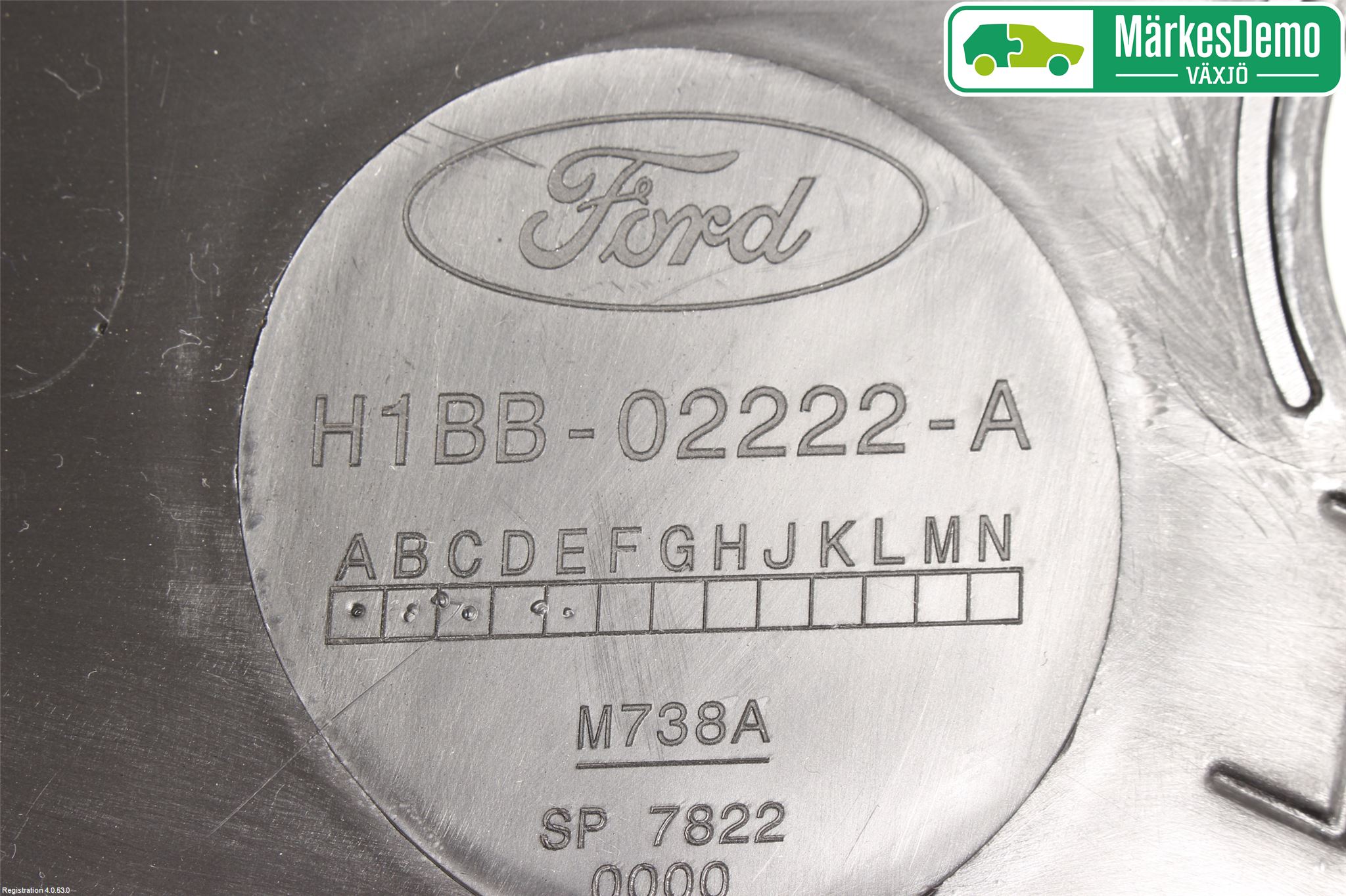 Ford FIESTA (VII) 18-23 Visker Deksel-Grill-Under Frr