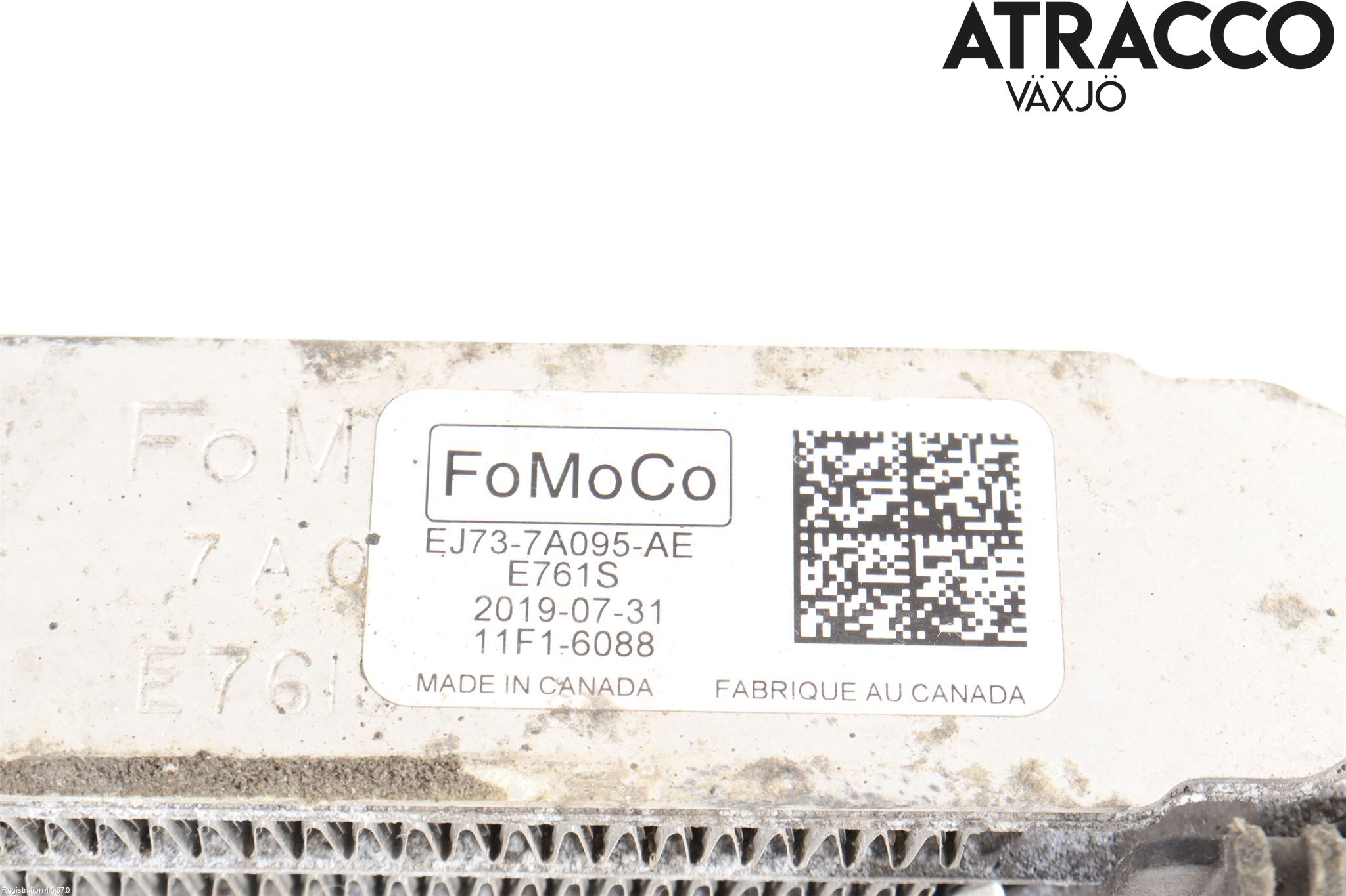 Ford TRANSIT/TOURNEO CONNECT 13-22 Radiator Oljekjøler Automatgea