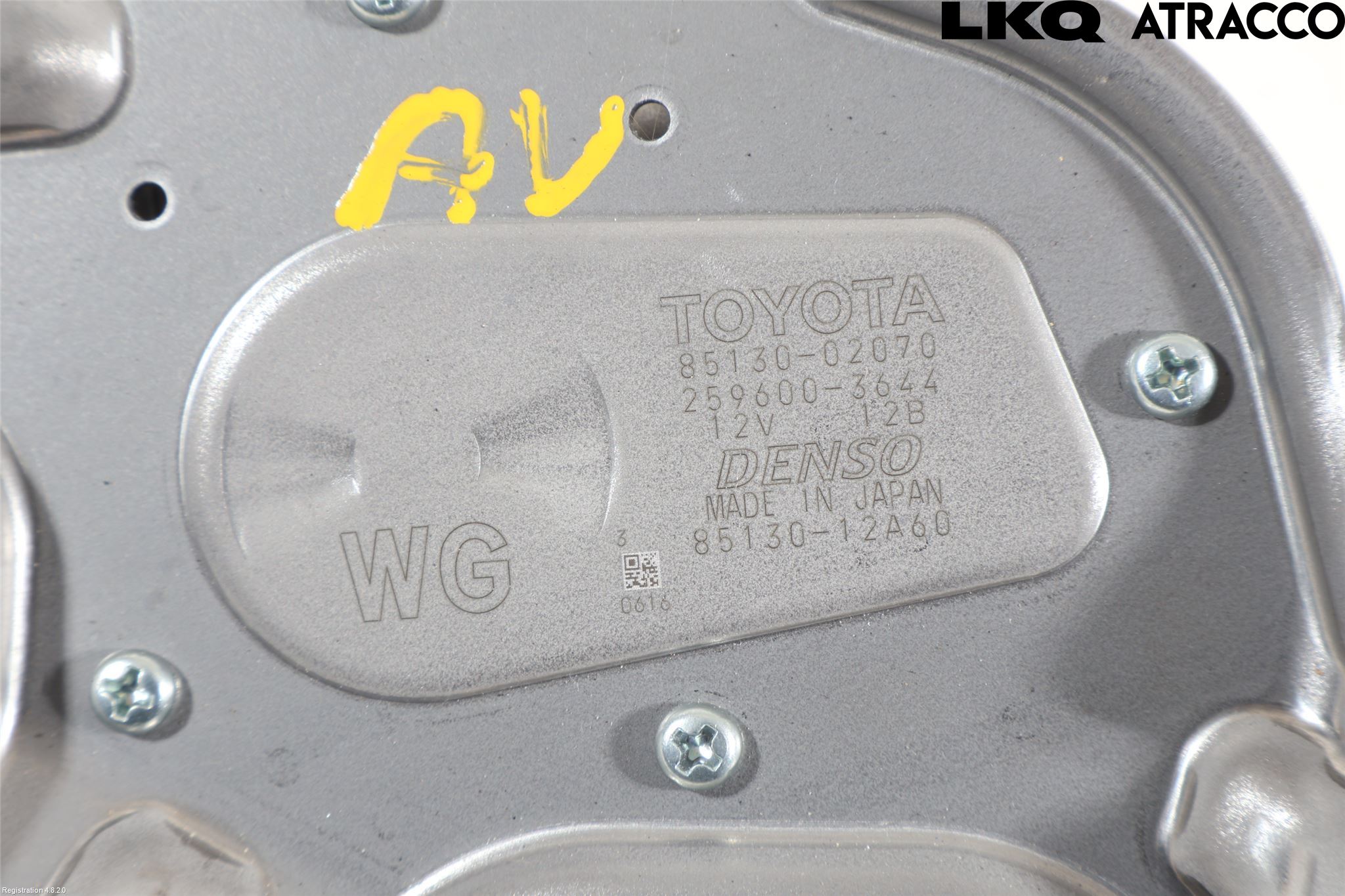 Toyota COROLLA 19- Viskermotor Bakluke