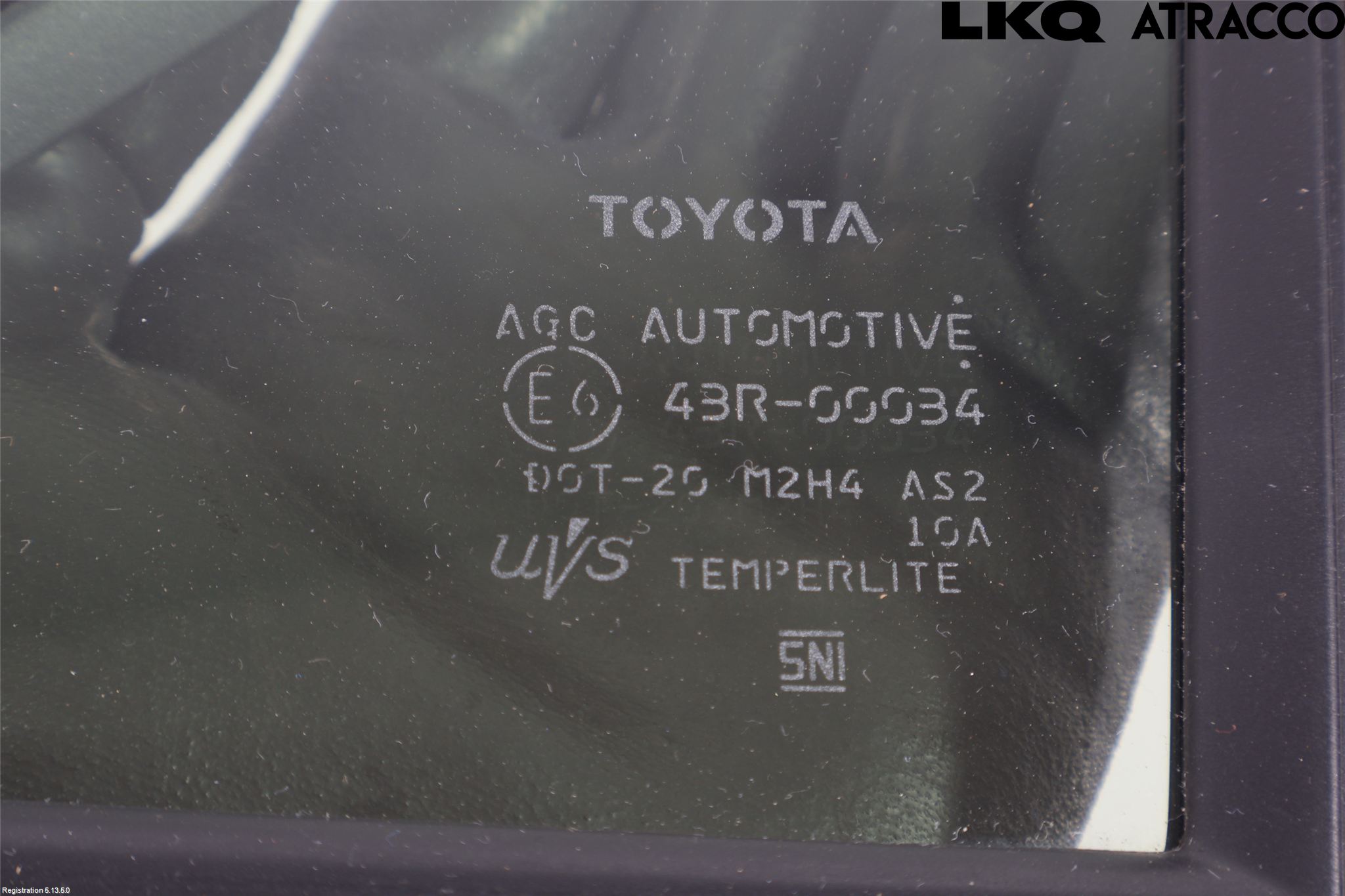 Toyota RAV4 19- Dørrute Foran Høyre Trekant
