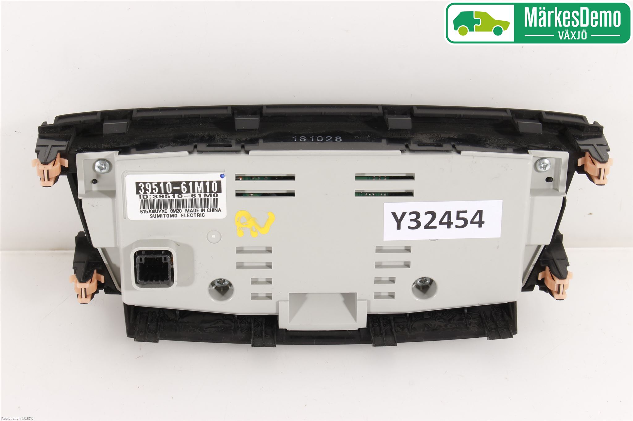 Suzuki SX4 S-CROSS 14-21 Varme Ac Betjening-Display