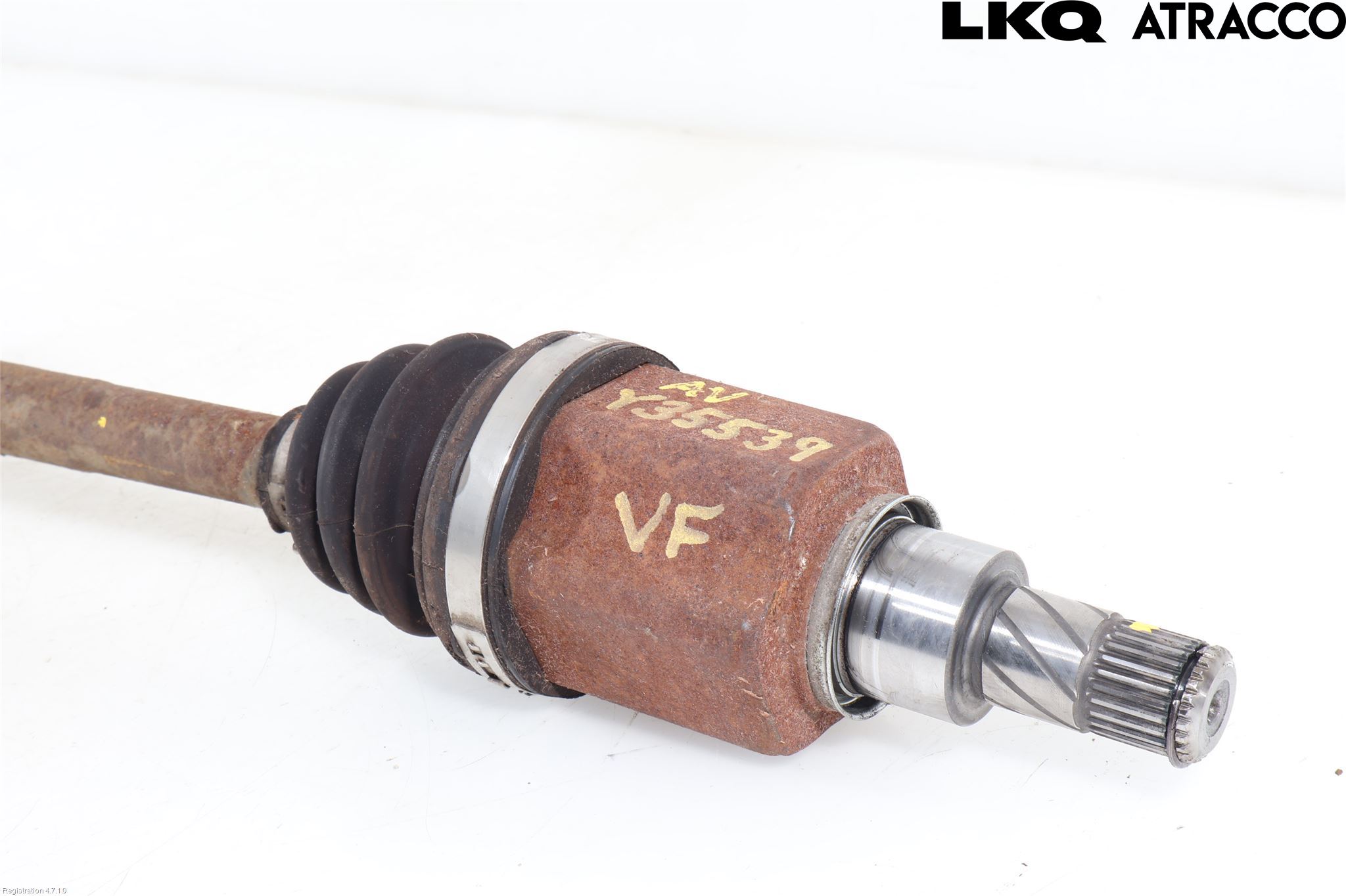 Nissan QASHQAI 14-17 Drivaksel Foran Kompl Venstre