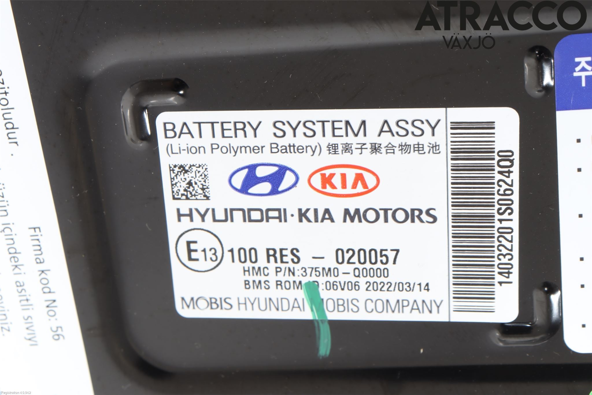 Hyundai BAYON BC3 21- Hybrid Batteri