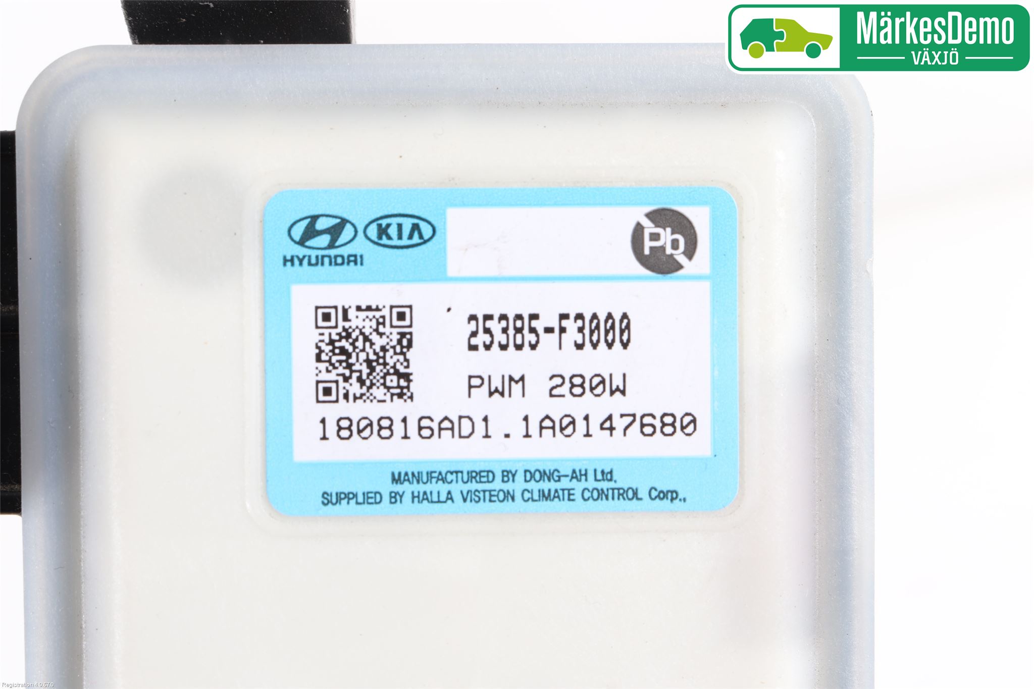 Hyundai i30 PD 17- Varmeapparat Viftemotstand