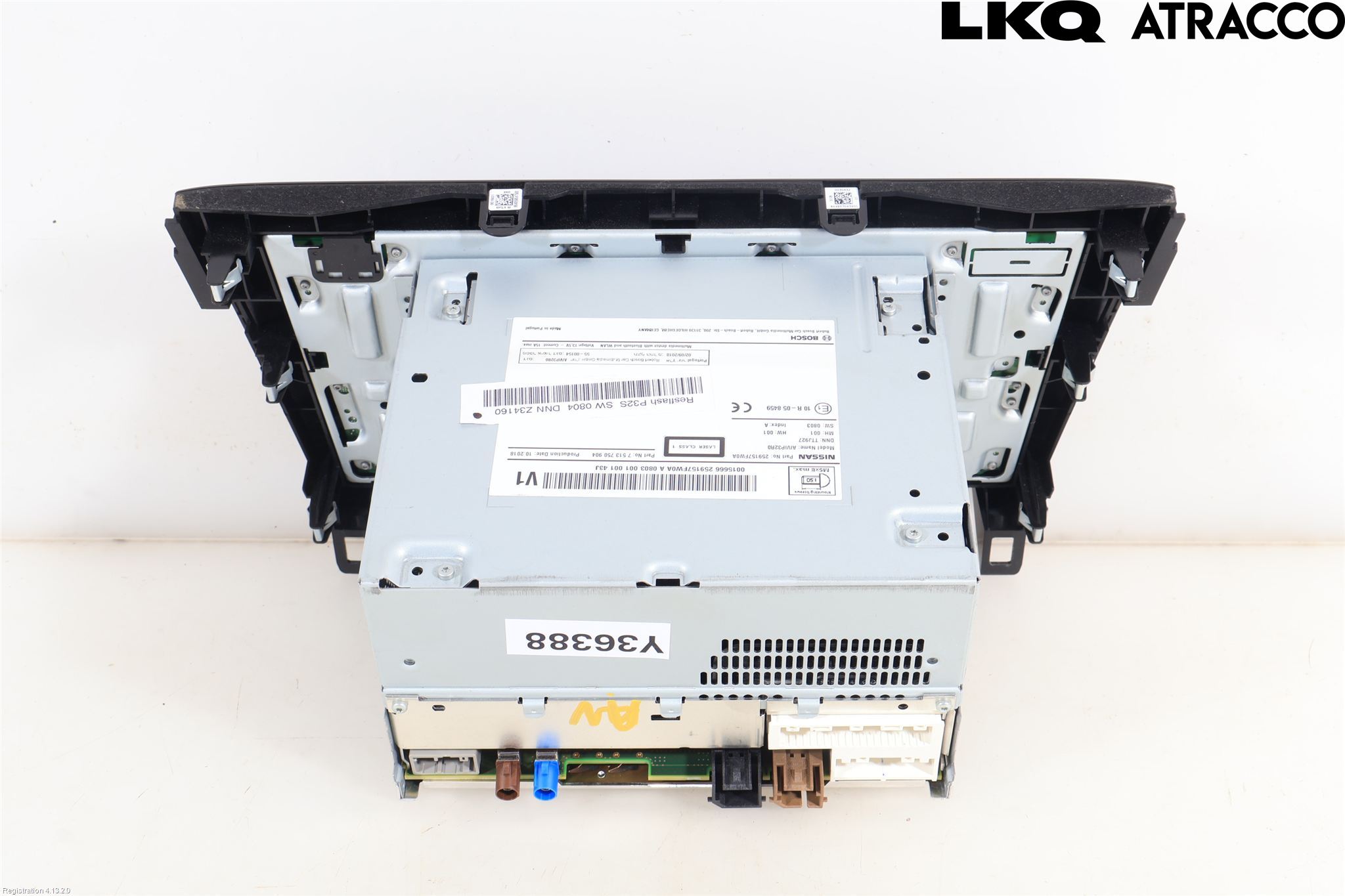 Nissan QASHQAI 17-21 Stereo Radio Med Cd