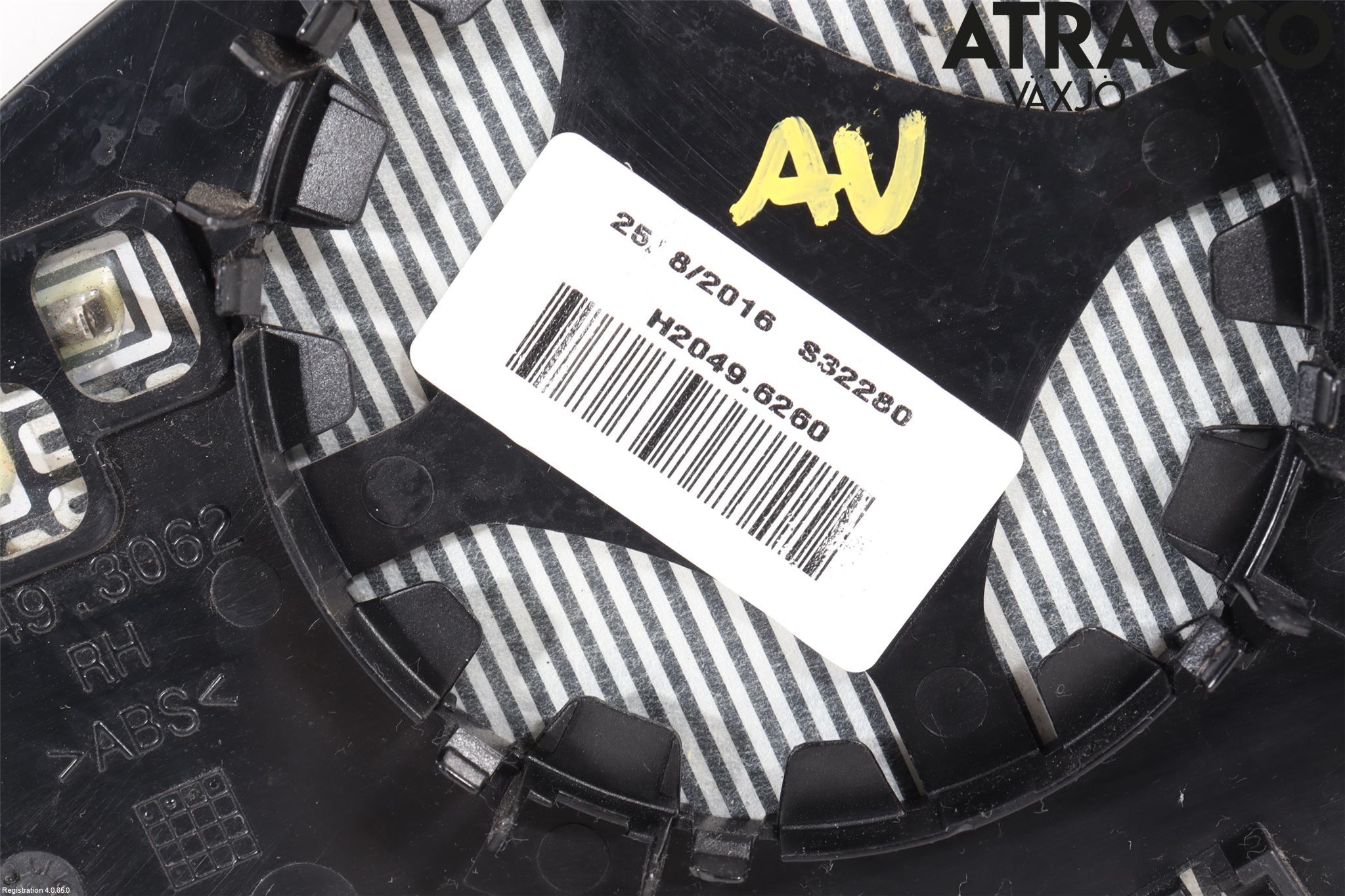 Toyota AURIS 13-19 Speil Glass H