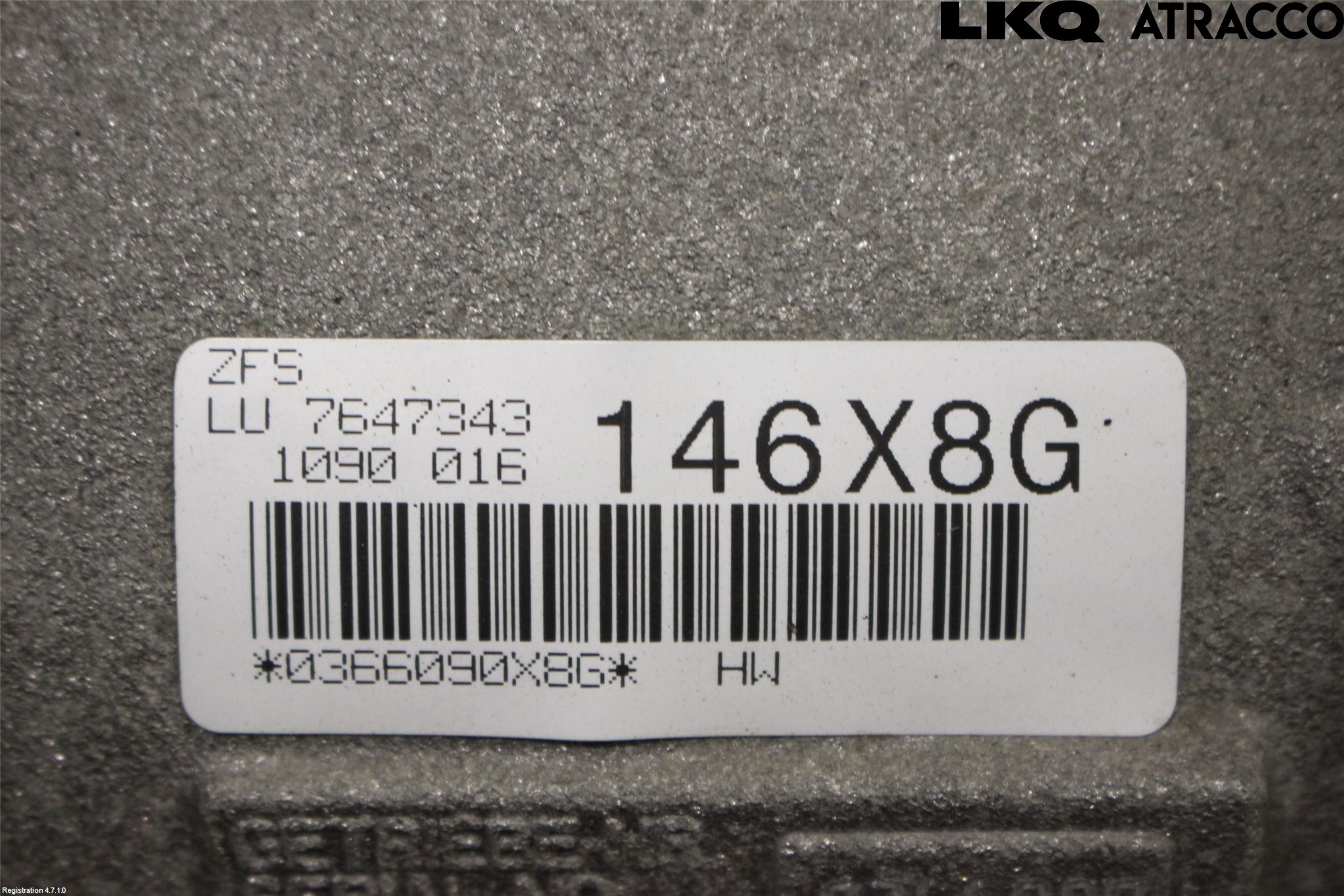 BMW 3 F30/F31/F80 12-19 Gearkasse Automat