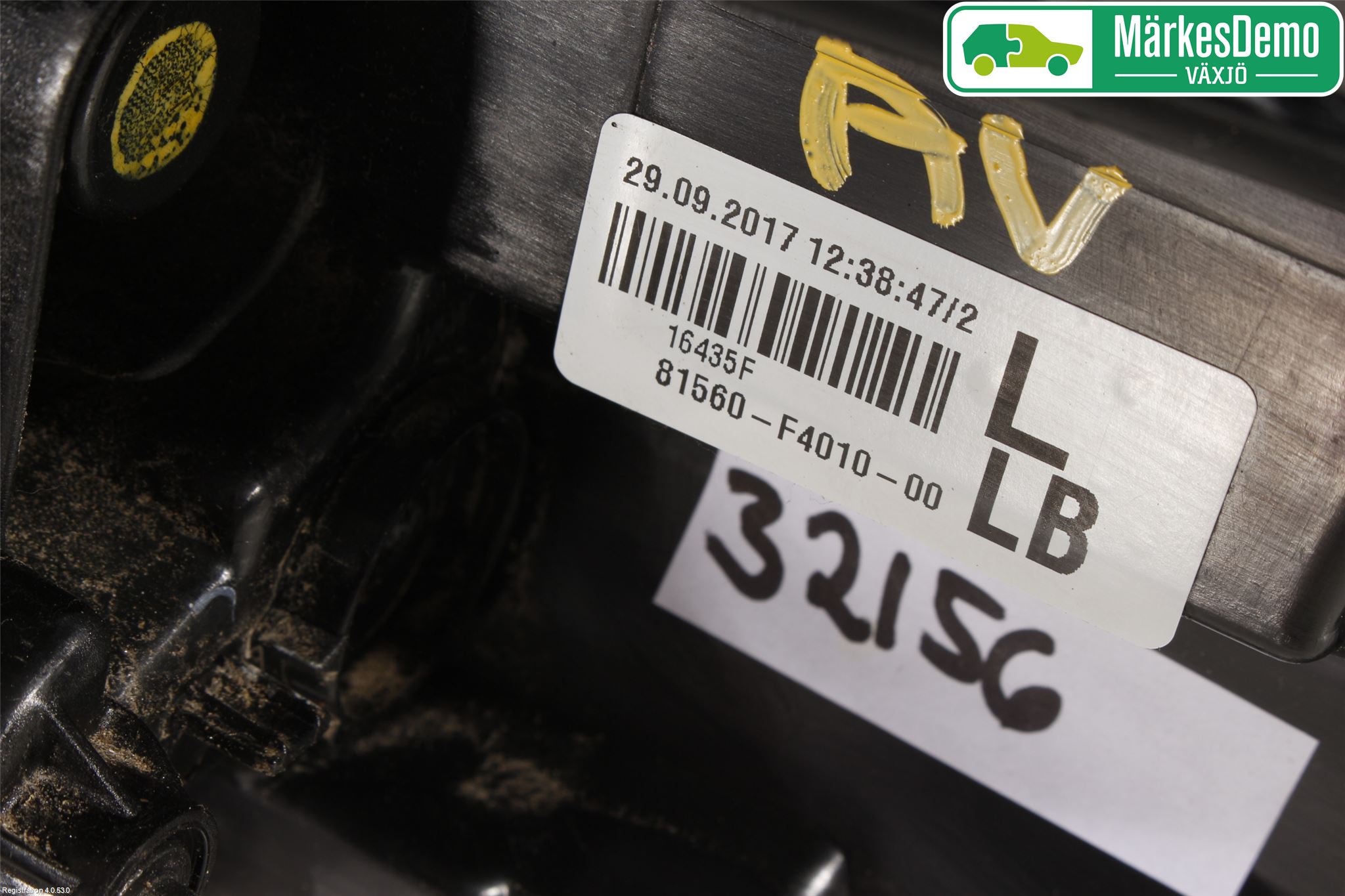 Toyota C-HR 16-23 Baklykt Venstre