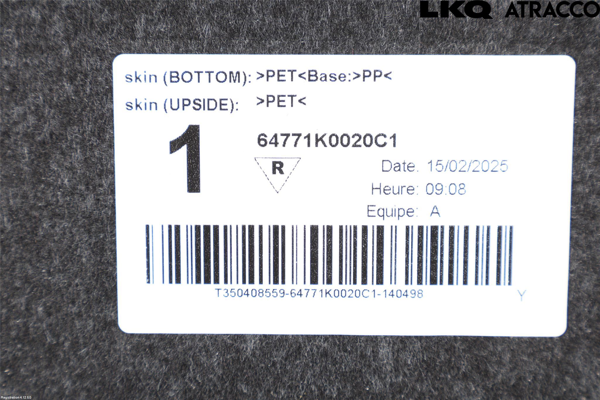 Toyota YARIS XP21 20- Bakluke Bun (Utgår 5023)