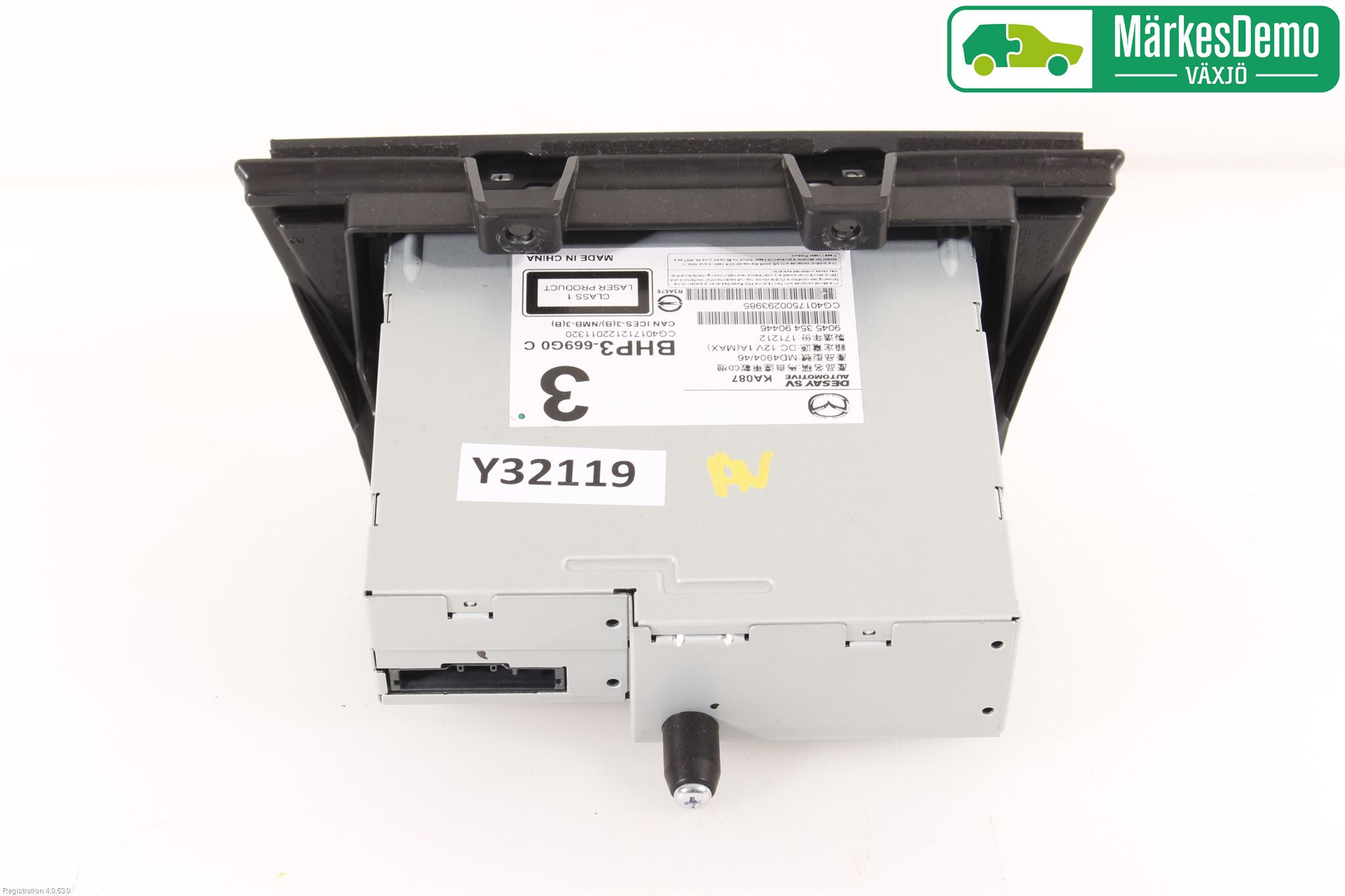 Mazda 3 III 14-19 Stereo Radio Med Cd