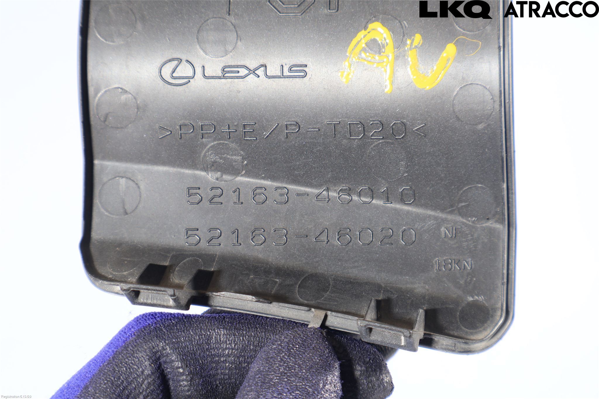 Lexus RZ 23- Støtfanger Bak Hjørne Høyre