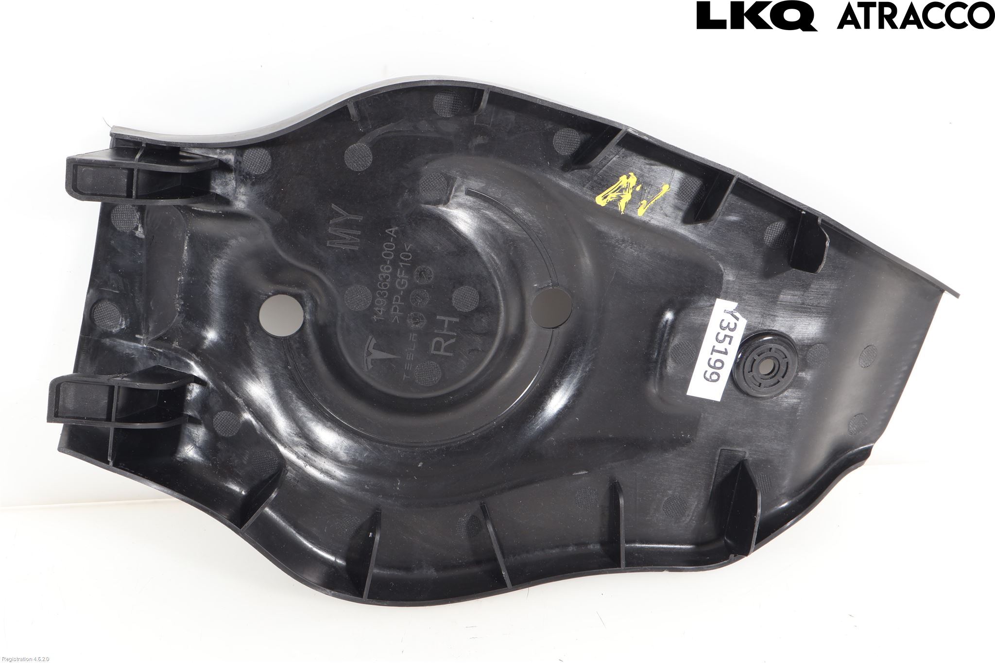 Tesla MODEL Y 21- Bunnplate U Motor-Gear-Dørk