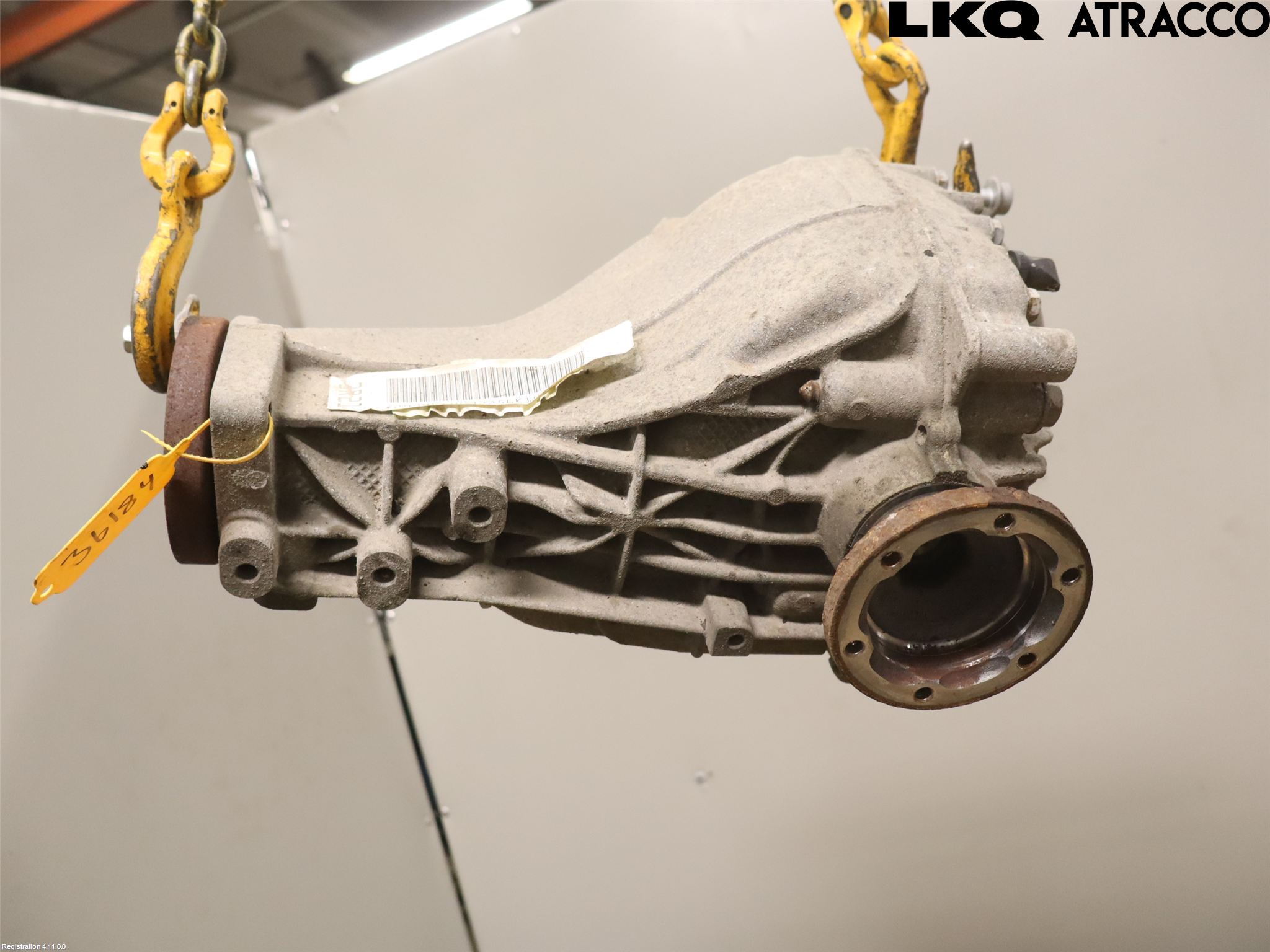 Audi A4/S4 08-11 Bakaksel Kardang Bak -Diff