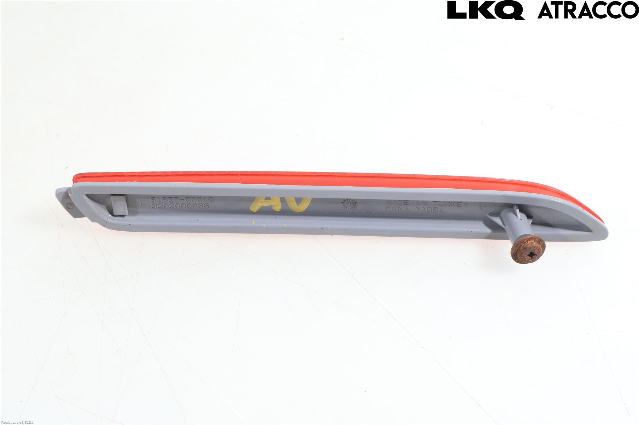 Toyota VERSO 09-18 Refleks Bak