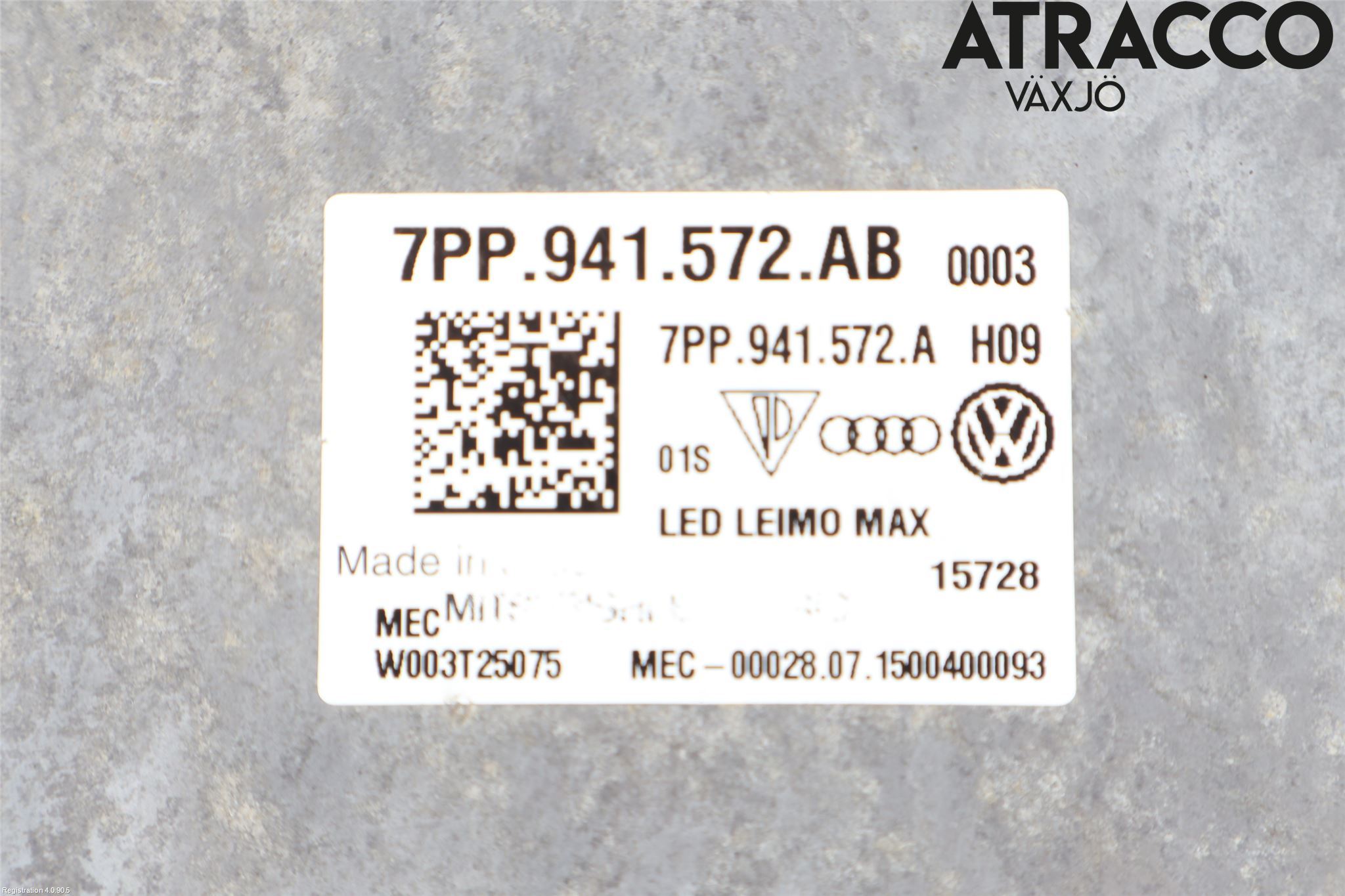Audi A4/S4 B9 16-19 Styreenhet Xenon