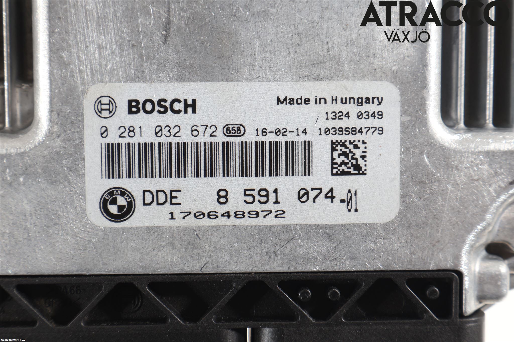 BMW 5 F10/F11/F18 09-17 Styreenhet Dieselpumpe