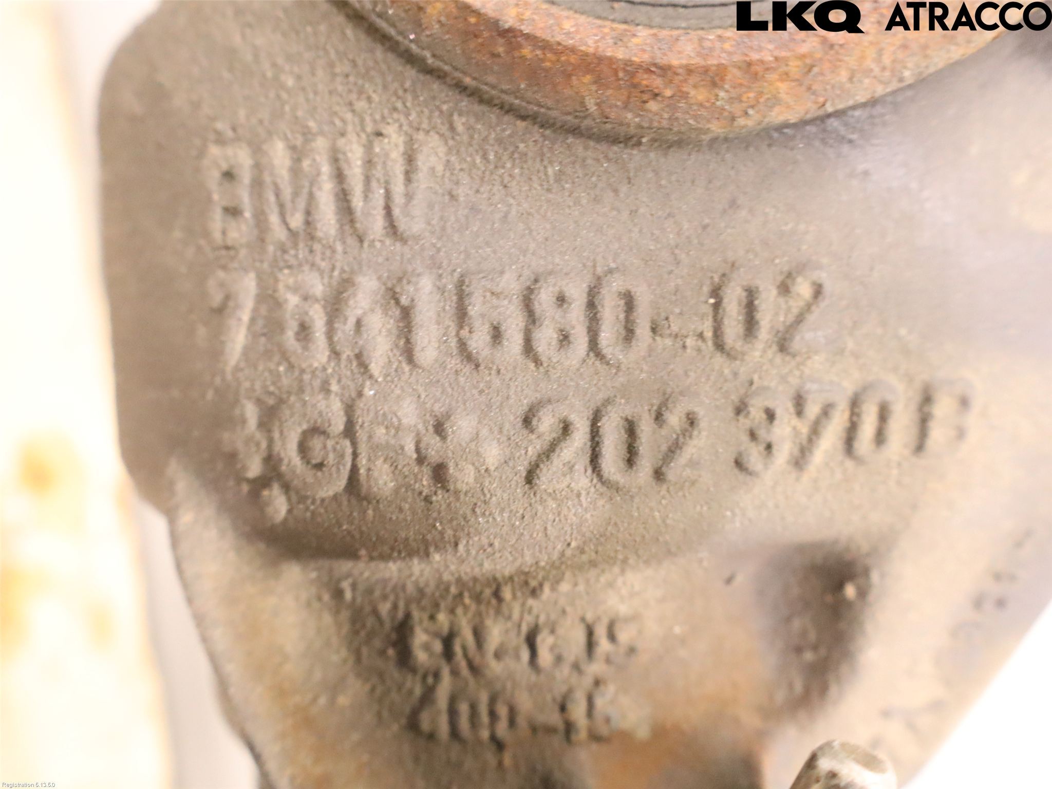 BMW 3 F30/F31/F80 12-19 Bakaksel Kardang Bak -Diff