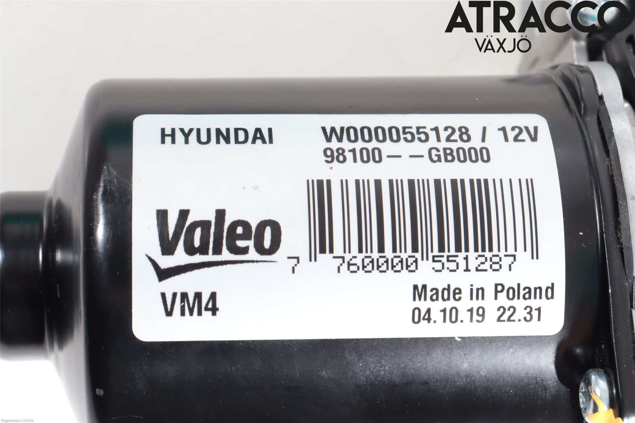 Hyundai i20 GB 15-20 Viskeroverføring Frontrute