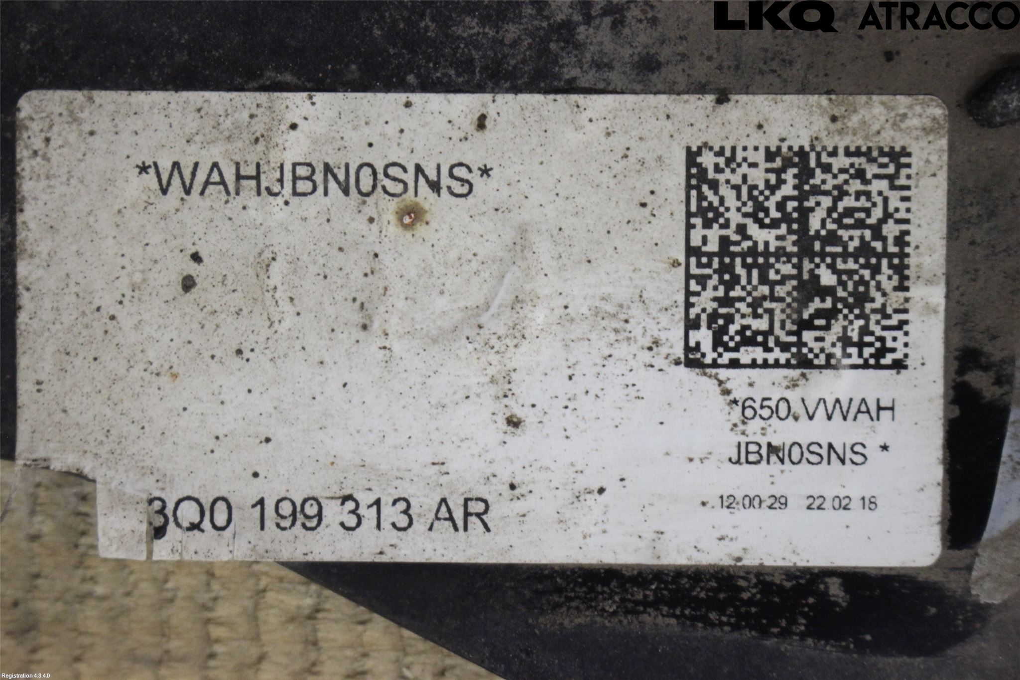 Volkswagen VW TIGUAN 16-24 Forstillingsbjelke(Tvergående)