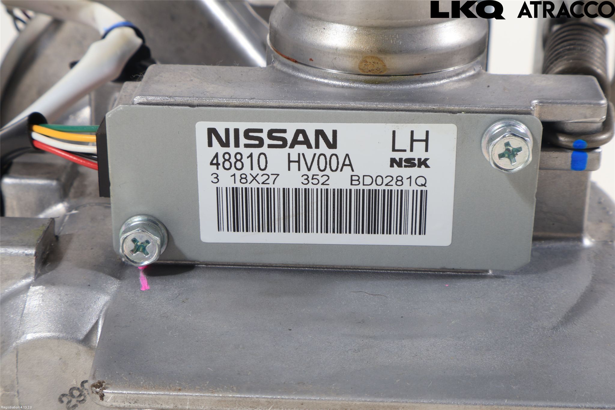 Nissan QASHQAI 17-21 Rattakselaggregat Innebygd Servo