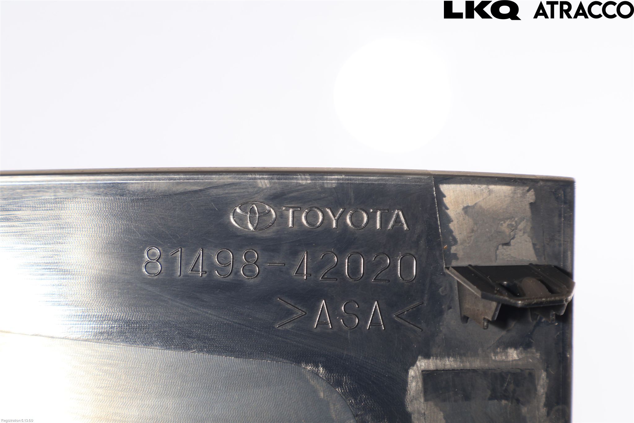 Toyota bZ4X EA10 22- Baklykt Omramming
