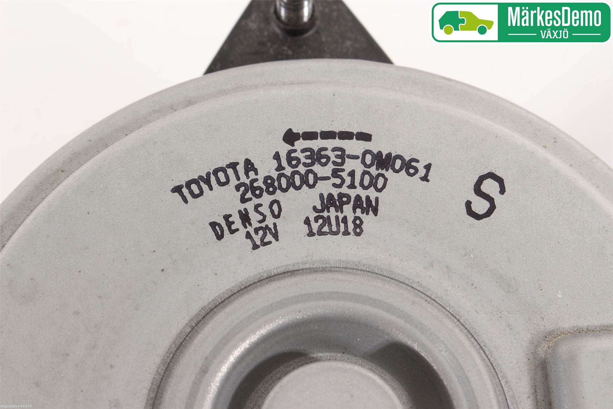 Toyota YARIS XP130 15-20 Kjølevifte Elektrisk