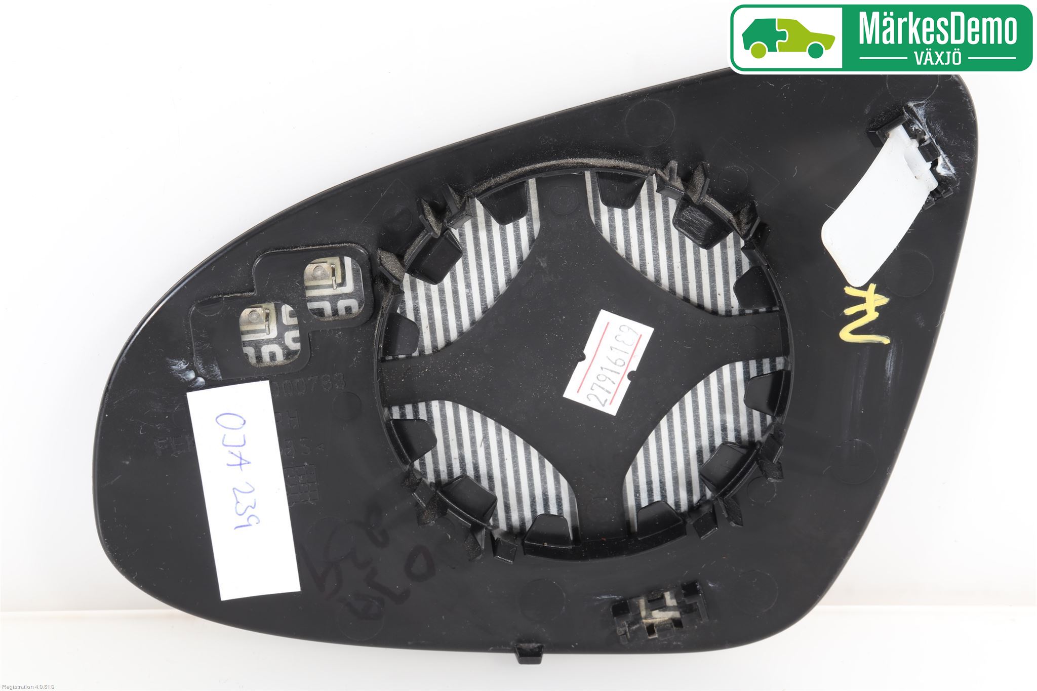 Toyota VERSO 09-18 Speil Glass H