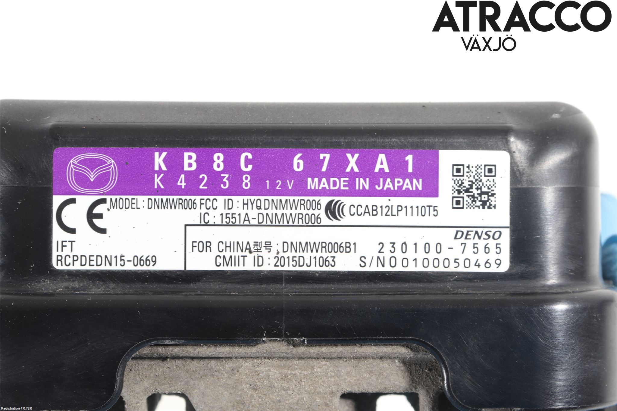 Mazda CX-5 17- Sensor Kollisjonsbeskyttelse