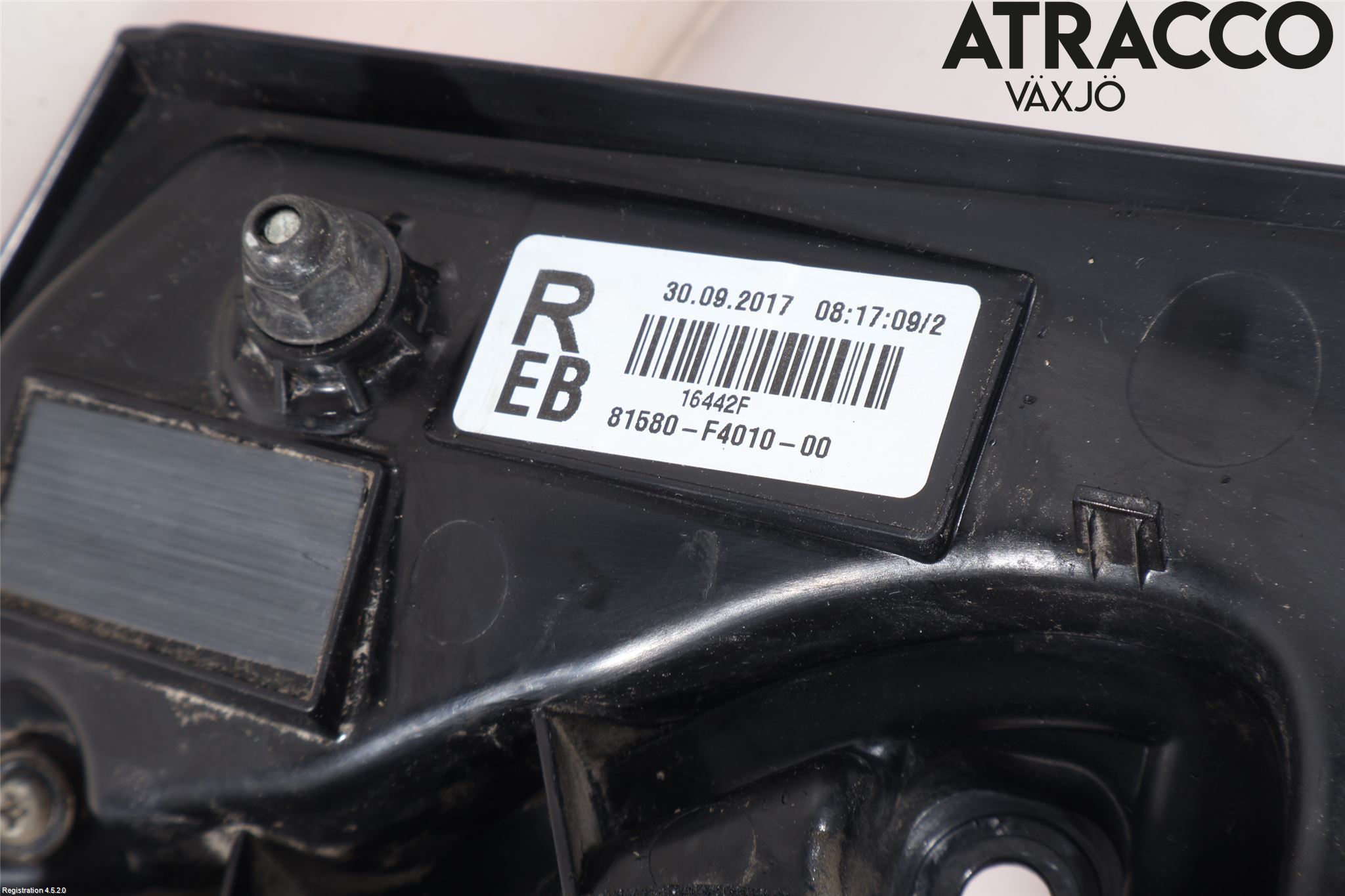 Toyota C-HR 16-23 Baklykt Høyre  På Luke(Indre)