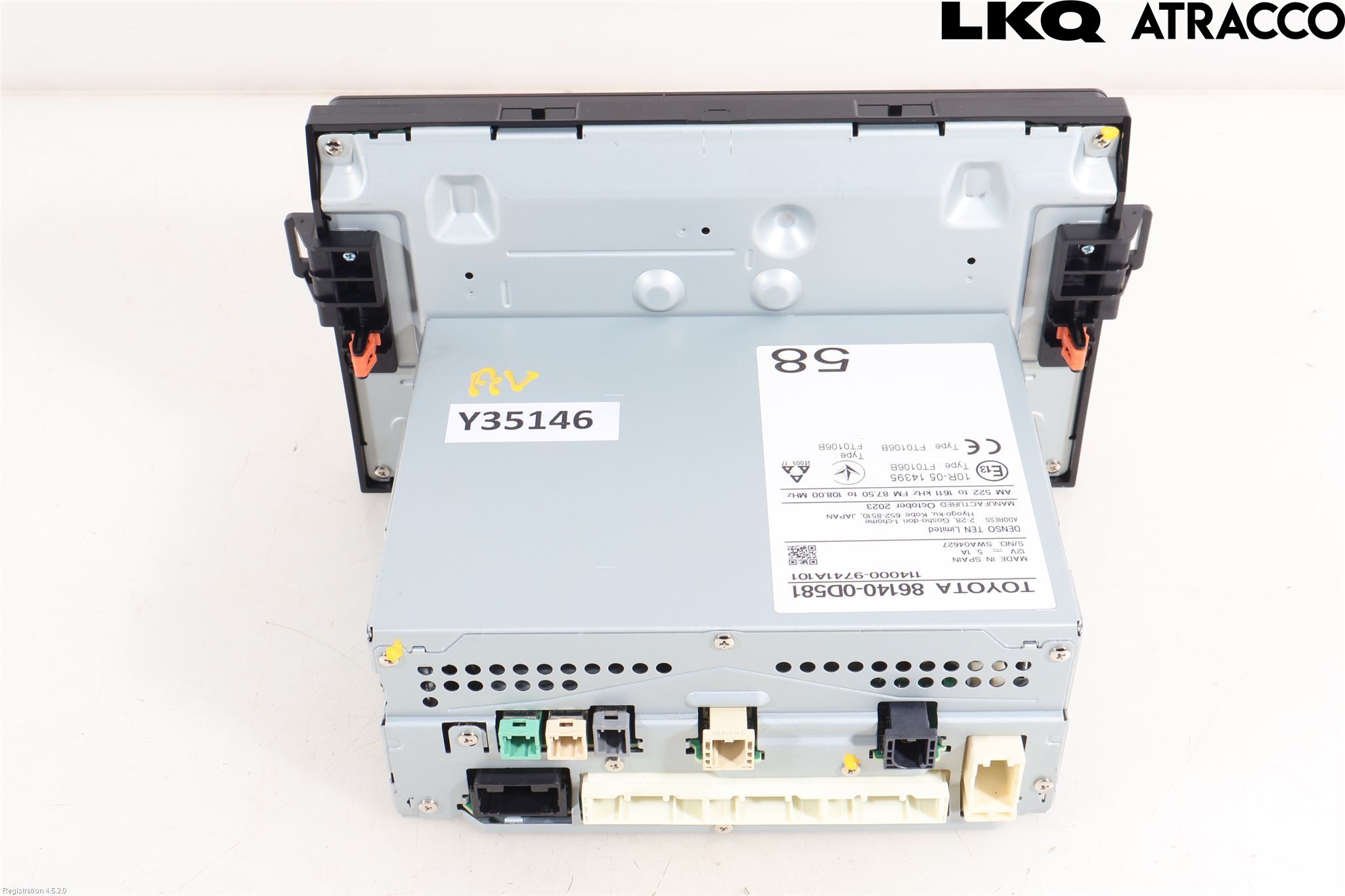 Toyota YARIS XP21 20- Stereo Radio Med Cd