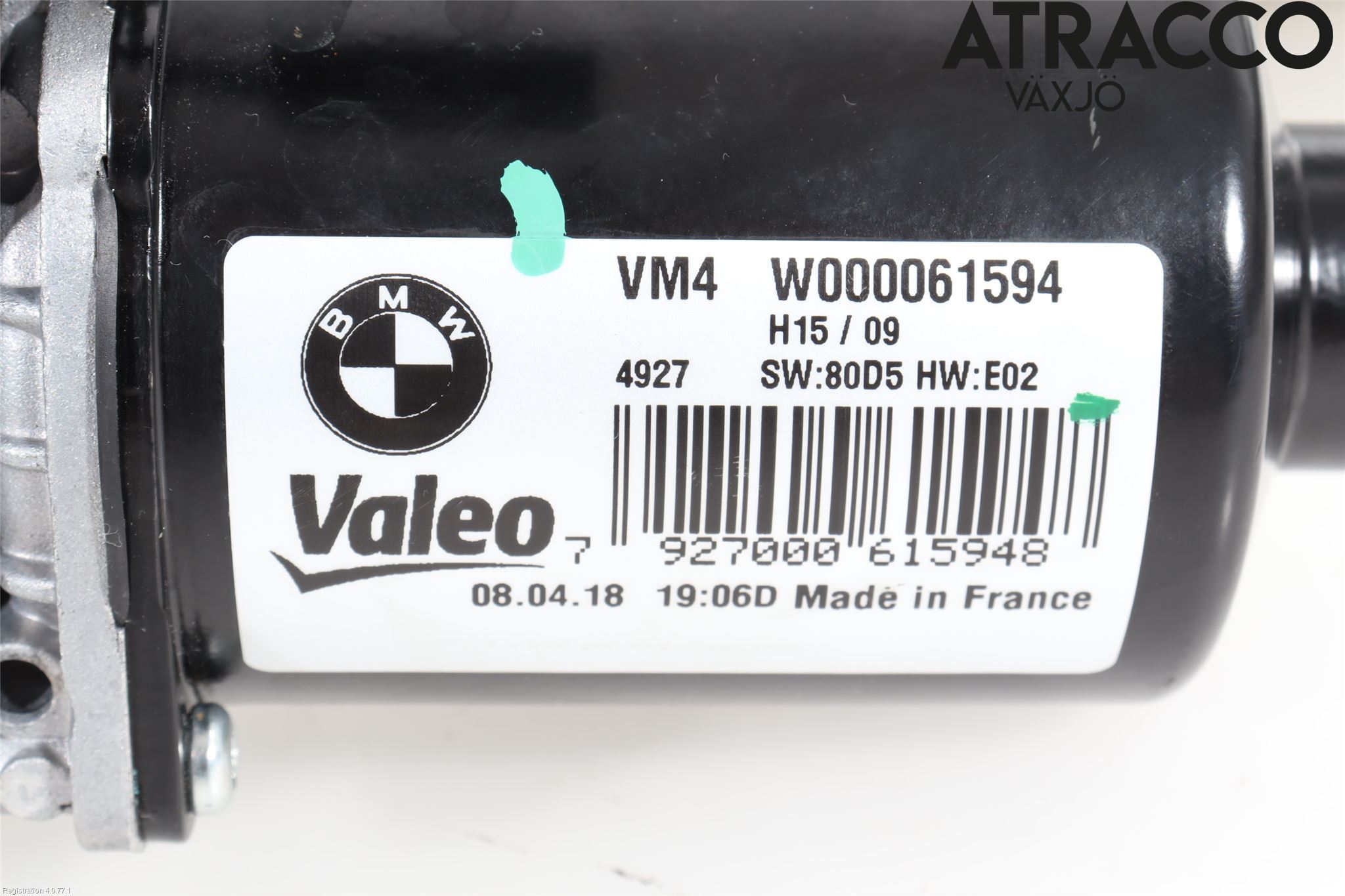 BMW 5 G30/G31/F90 17-23 Viskeroverføring Frontrute
