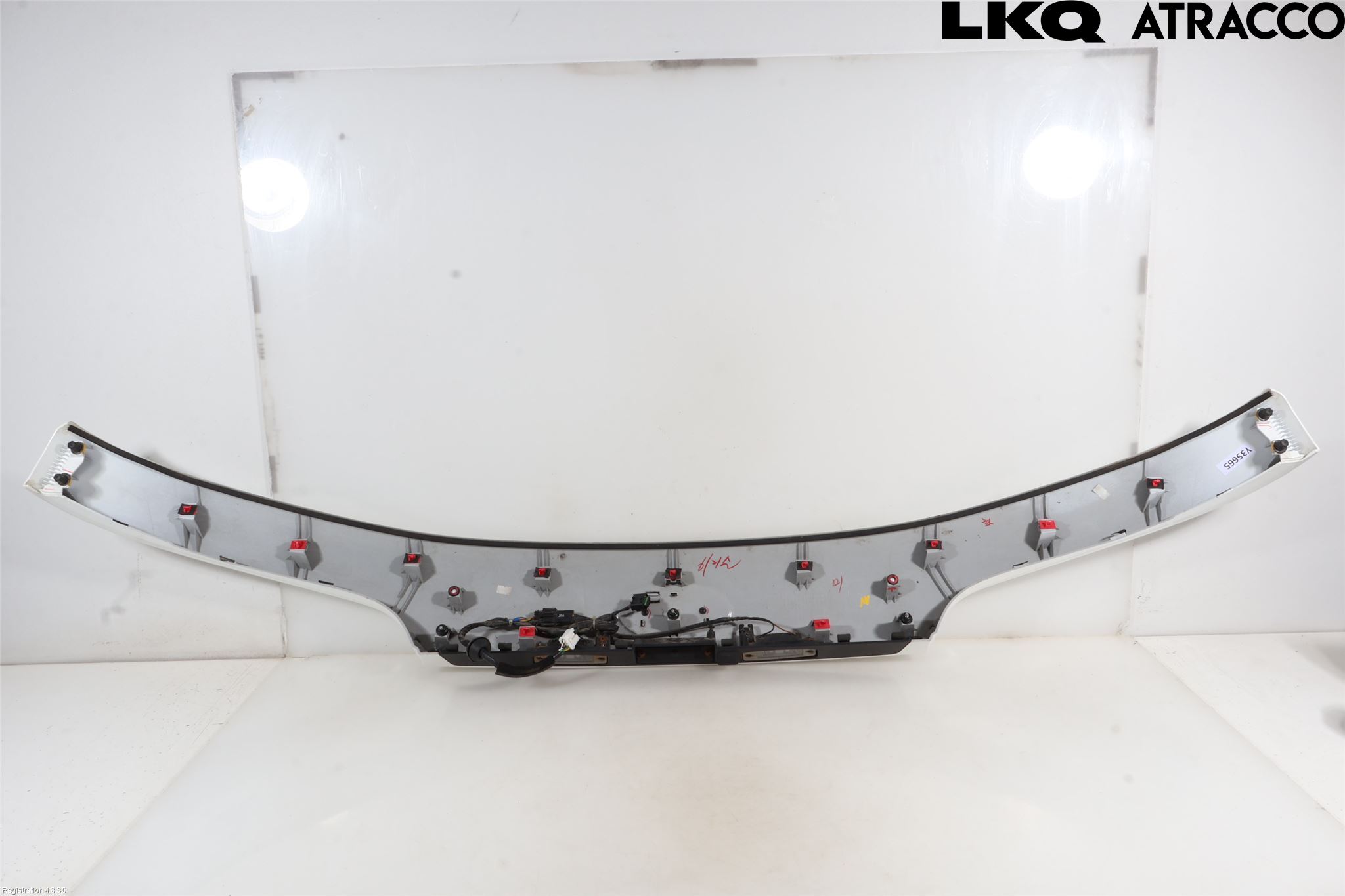 Kia SORENTO 10-14 Refleksplate - Skiltplate