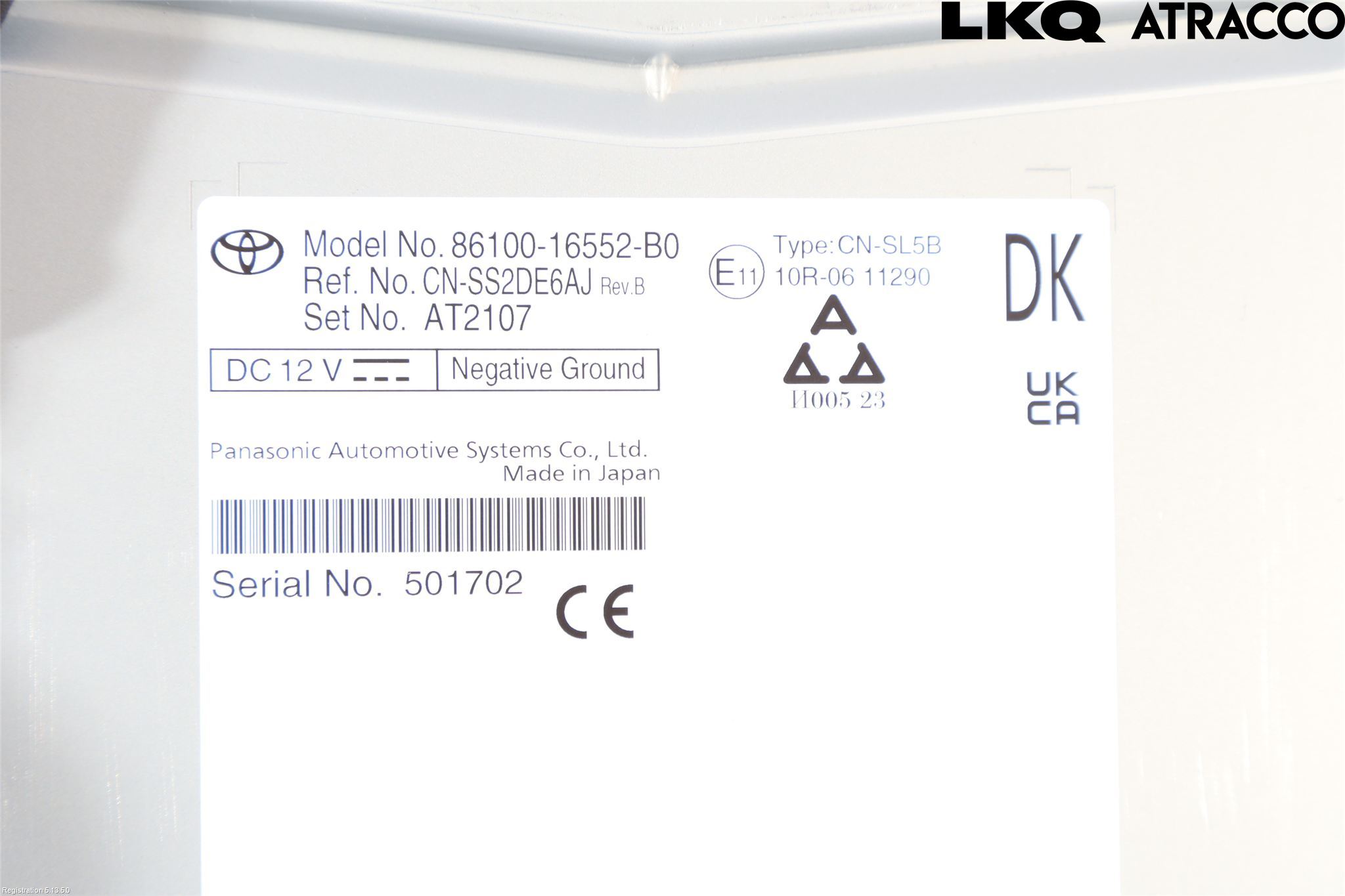 Toyota COROLLA CROSS XG10 22- Stereo Radio Med Cd