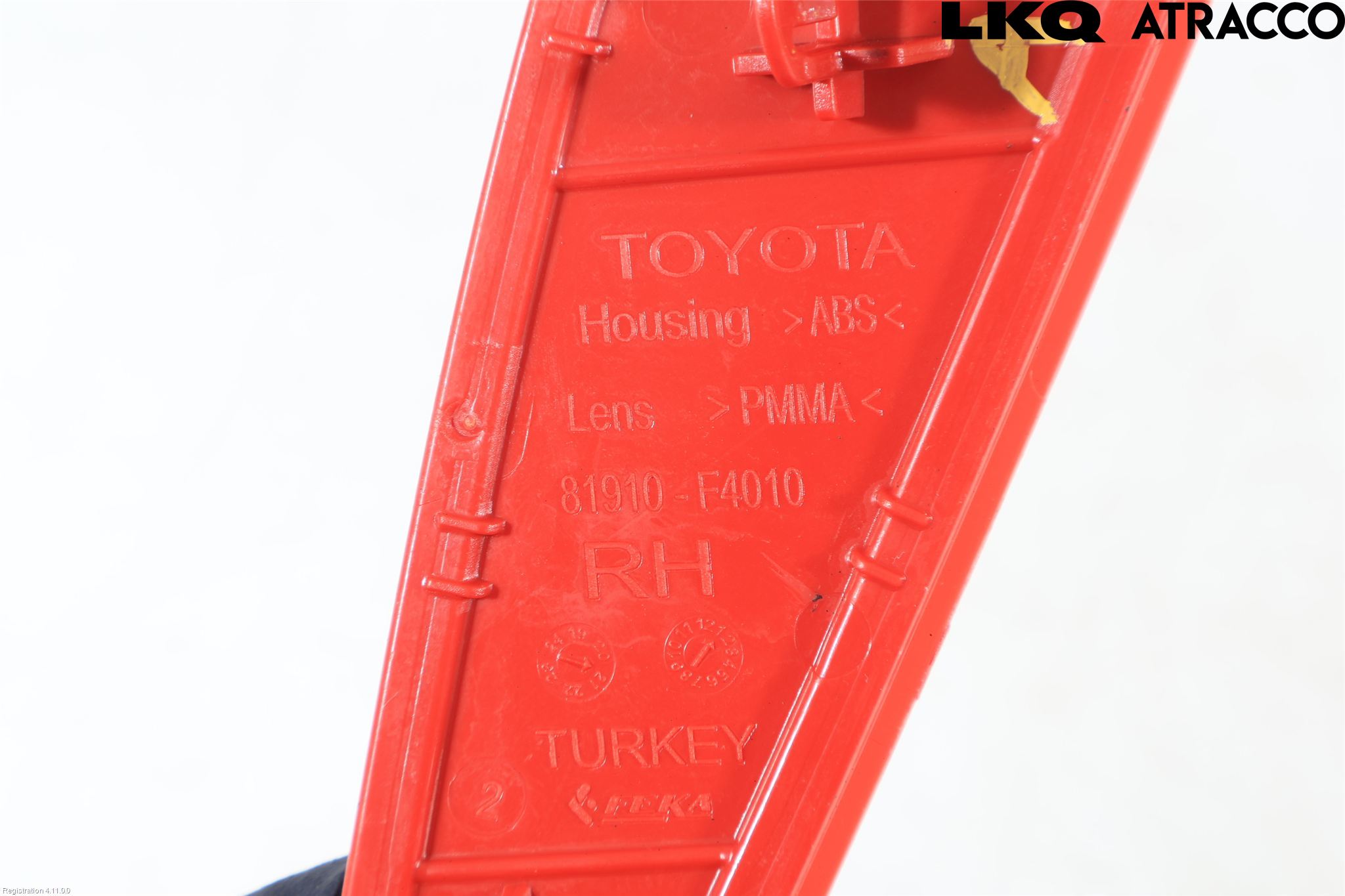 Toyota YARIS XP21 20- Refleks Bak