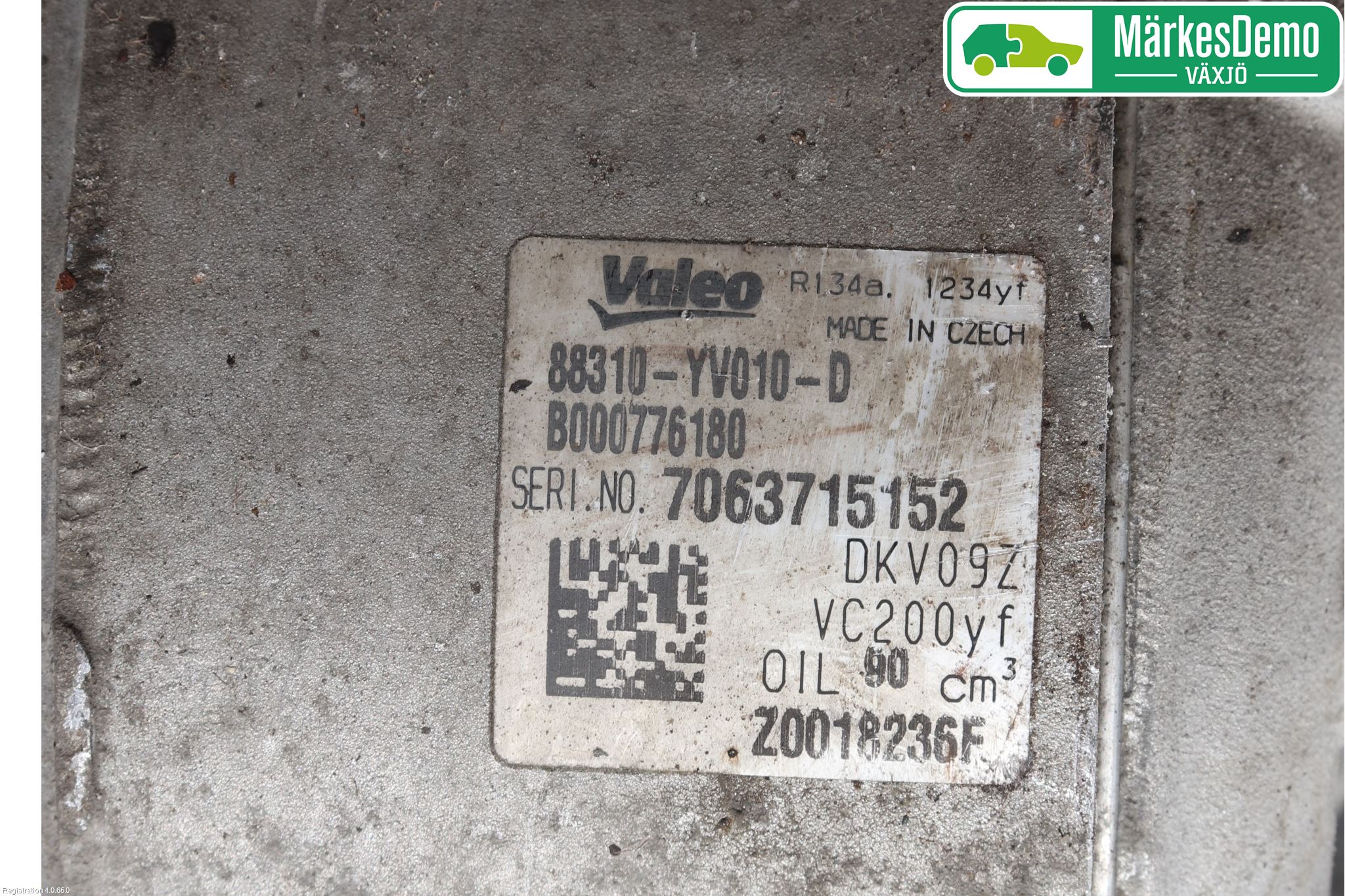 Toyota AYGO 15-21 Varme Ac Kompressor