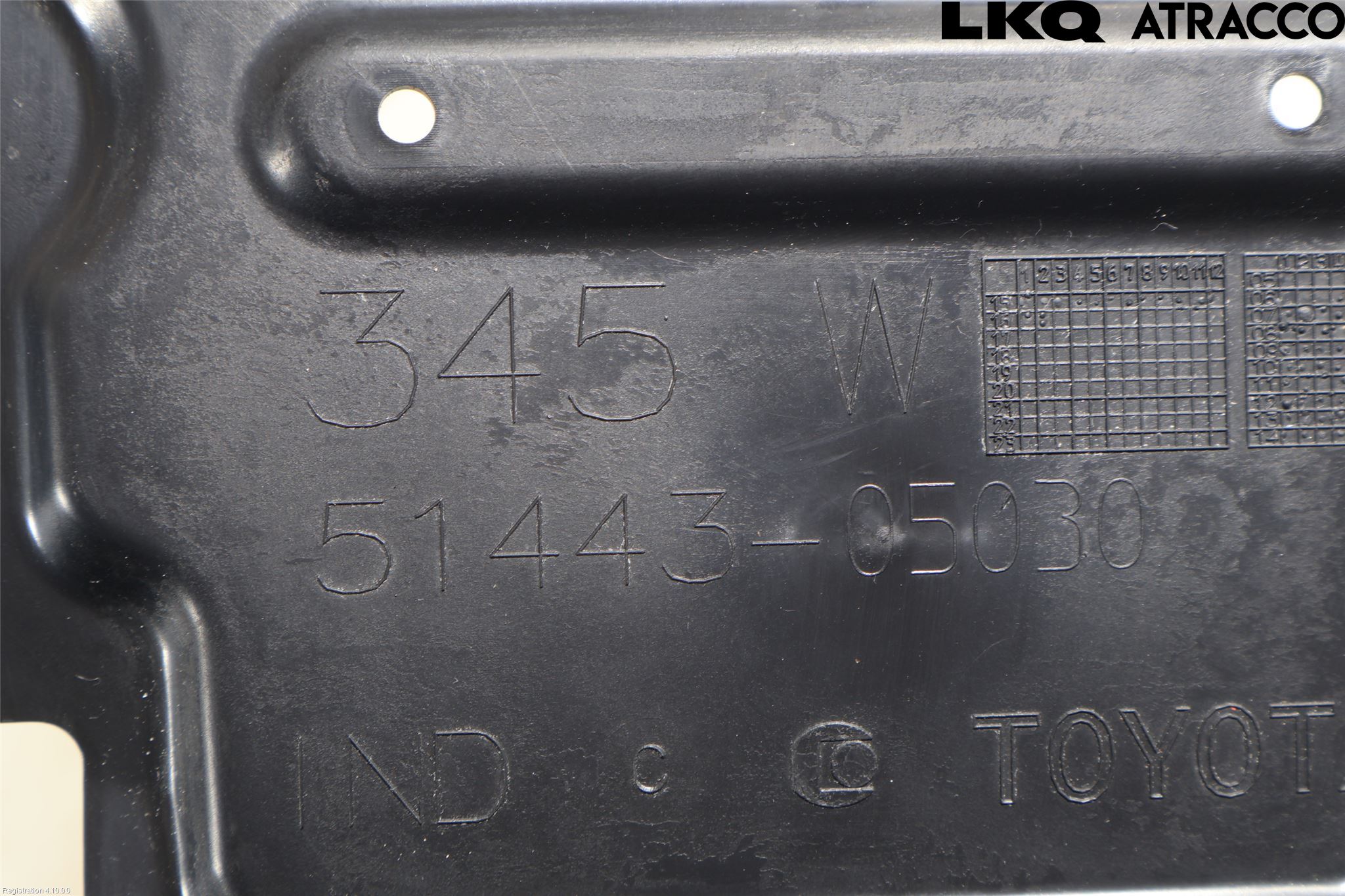 Toyota AURIS 13-19 Bunnplate U Motor-Gear-Dørk
