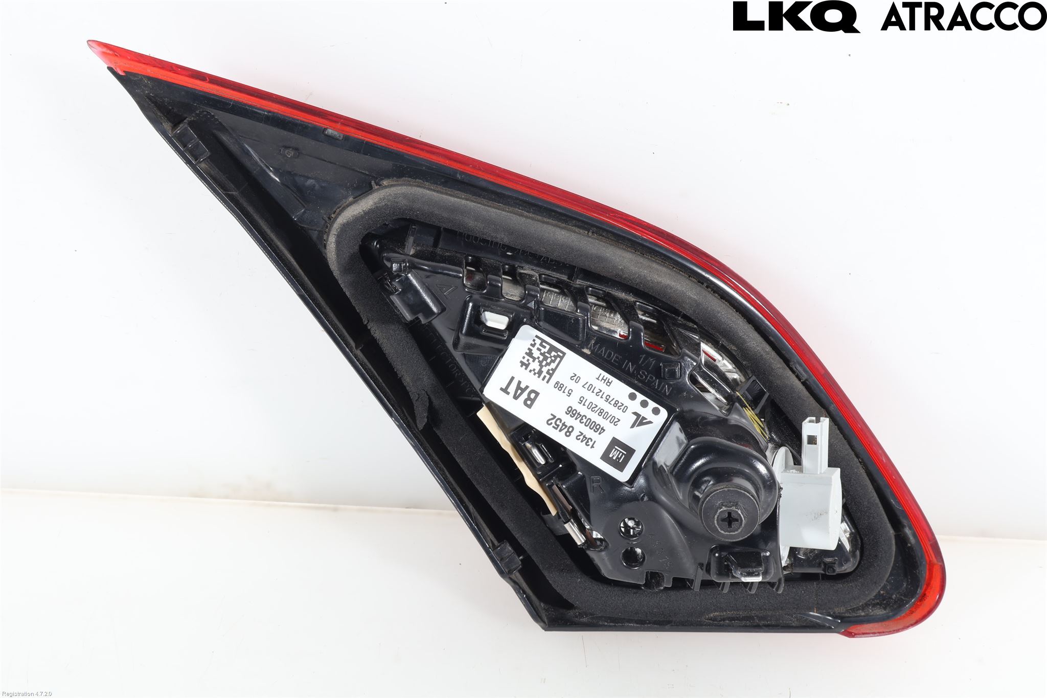 Opel CORSA E 15-19 Baklykt Høyre  På Luke(Indre)