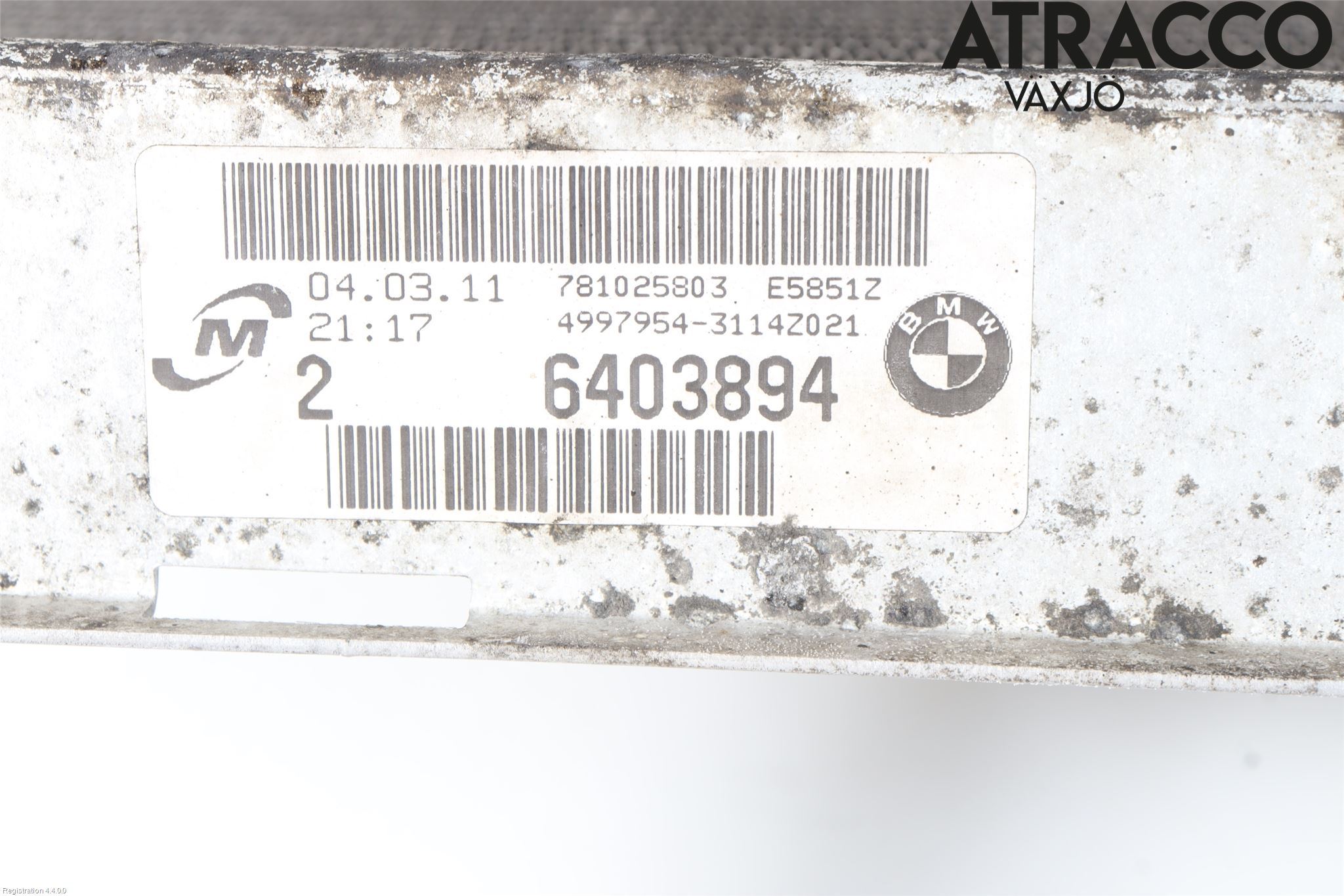 BMW 1 E87/81 5D/3D 03-11 Radiator Manuell