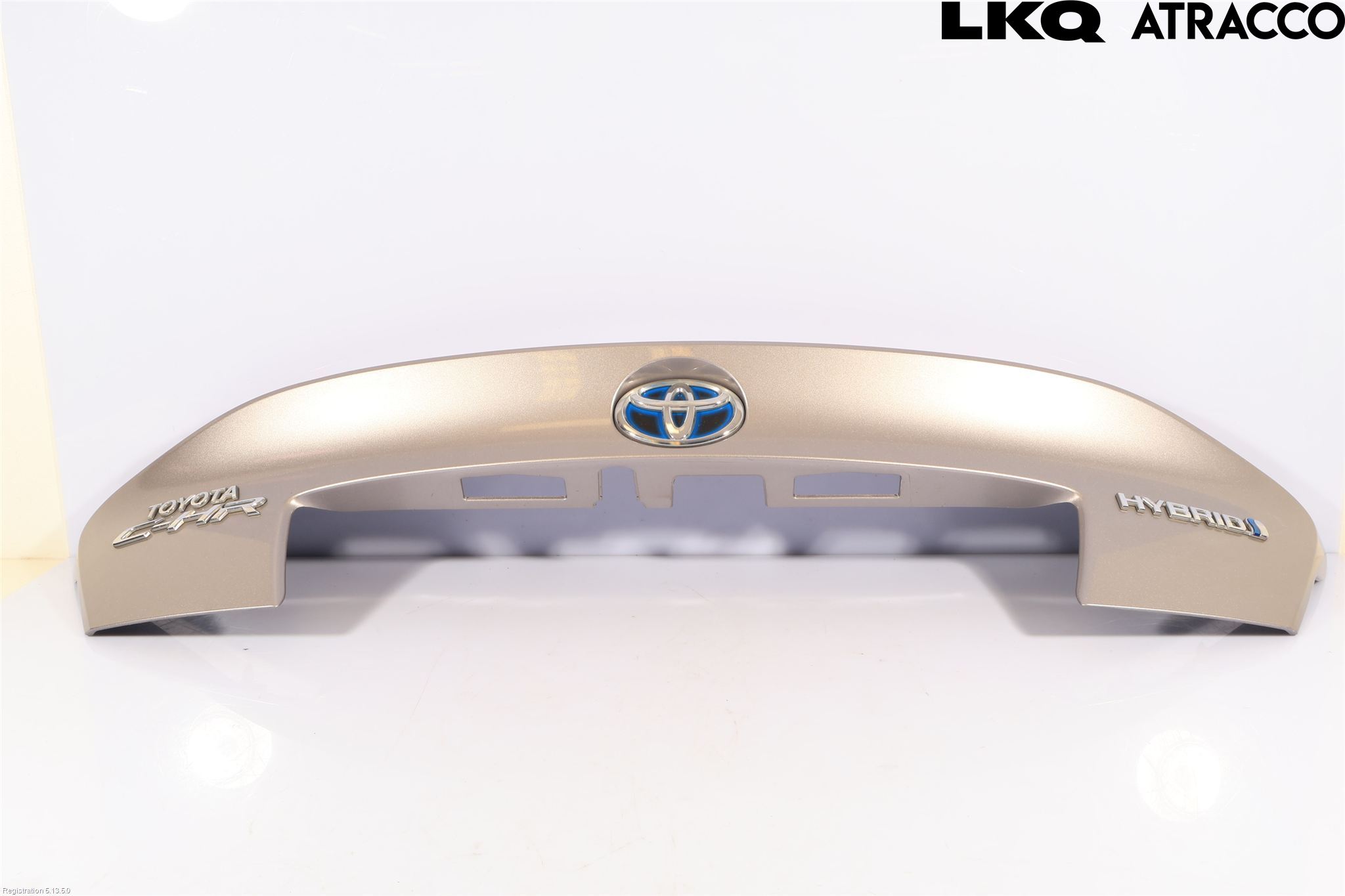 Toyota C-HR 16-23 Refleksplate - Skiltplate