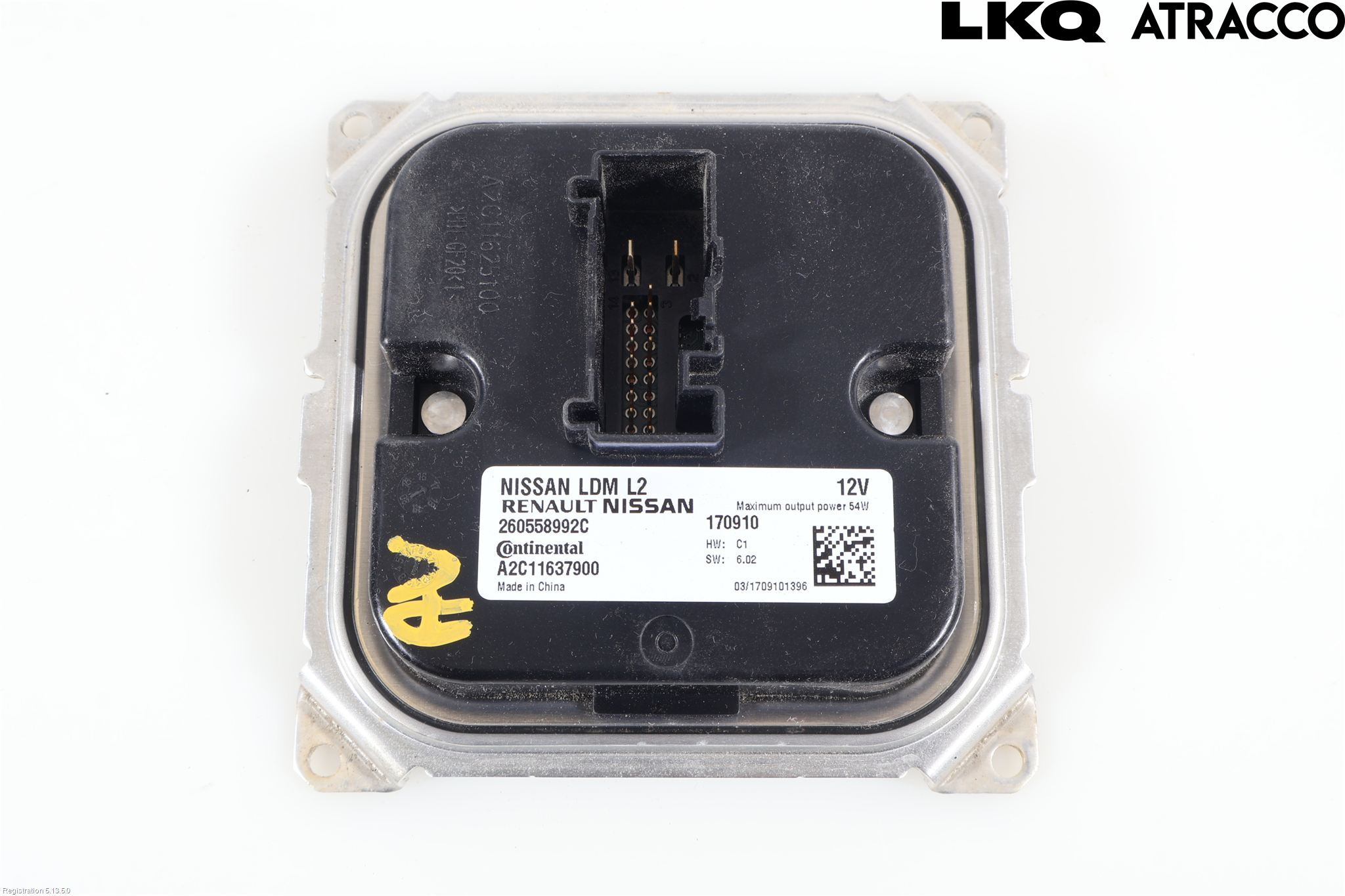Nissan LEAF 18- Styreenhet Xenon