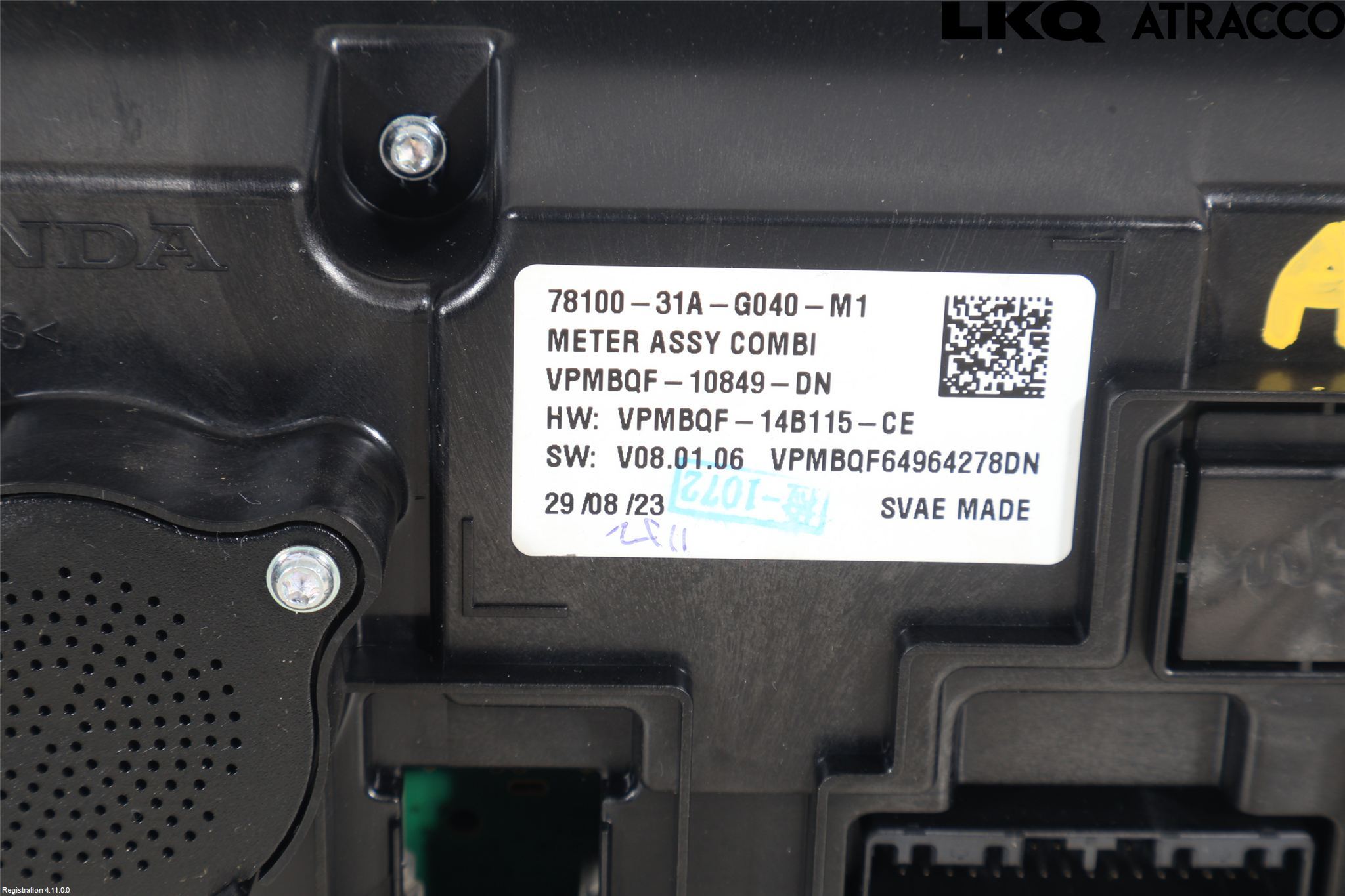 Honda E:NY1 23- Instr Kombinert