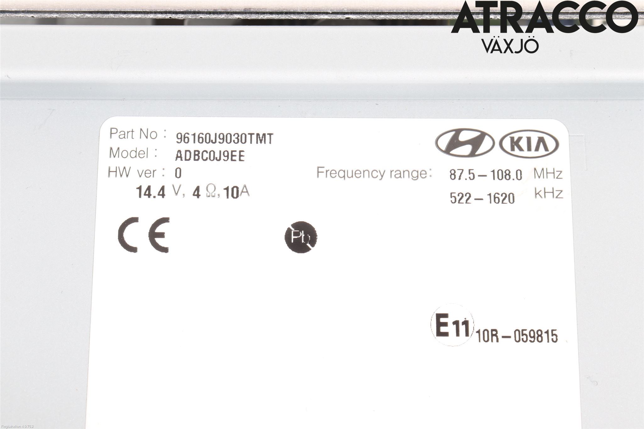 Hyundai KONA/ELECTRIC OS 18-23 Stereo Radio Med Cd