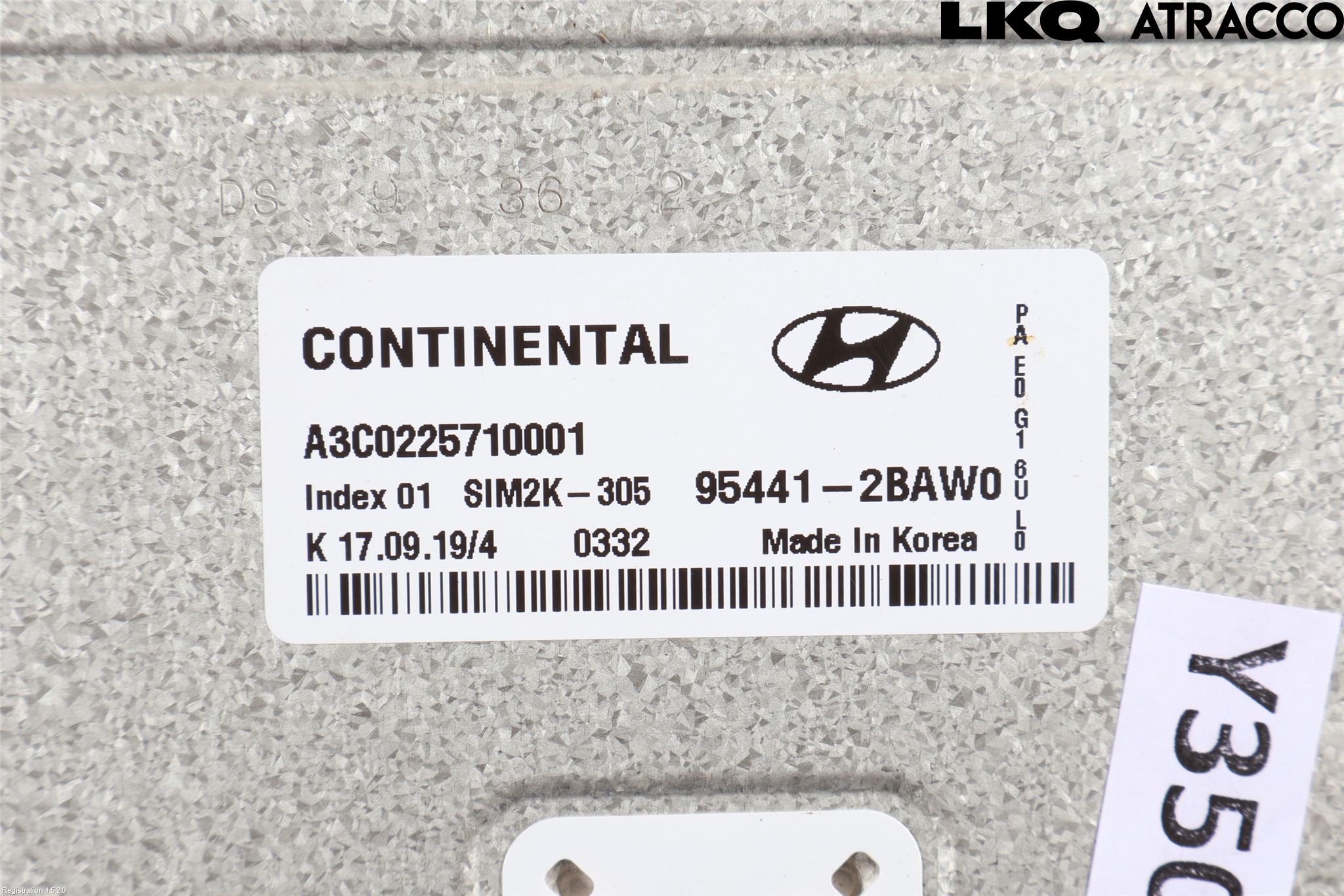 Hyundai IONIQ AE 17-22 Styreenhet Gearkasse