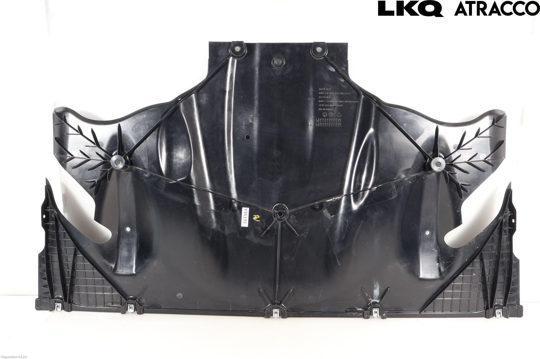 Tesla MODEL Y 21- Bunnplate U Motor-Gear-Dørk