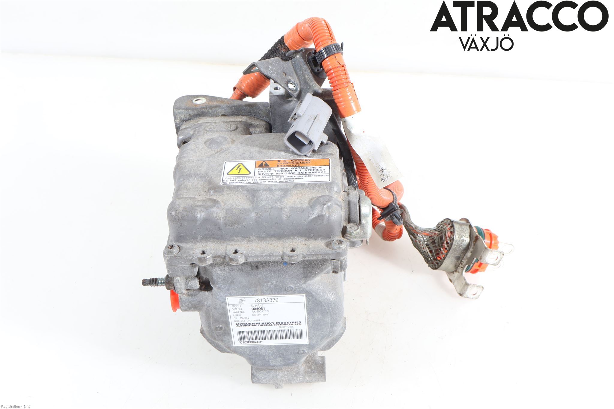 Mitsubishi OUTLANDER 13-21 Varme Ac Kompressor
