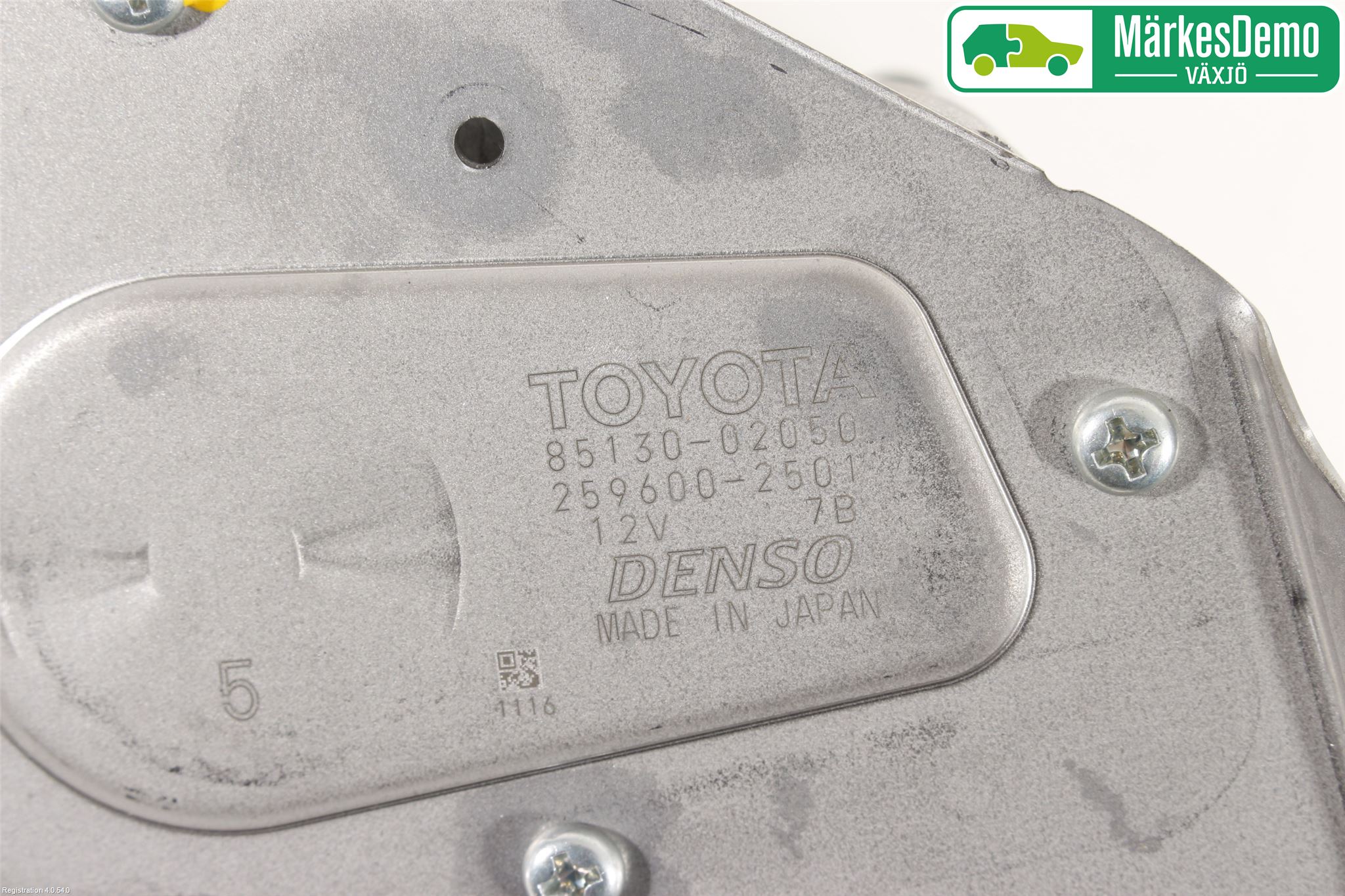 Toyota AURIS 13-19 Viskermotor Bakluke