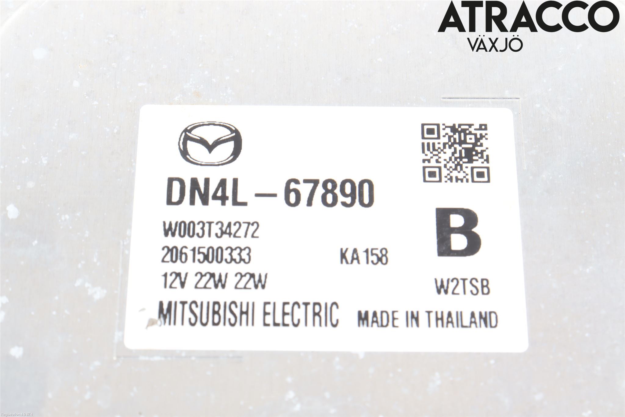 Mazda MX-30 20- Styreenhet Xenon