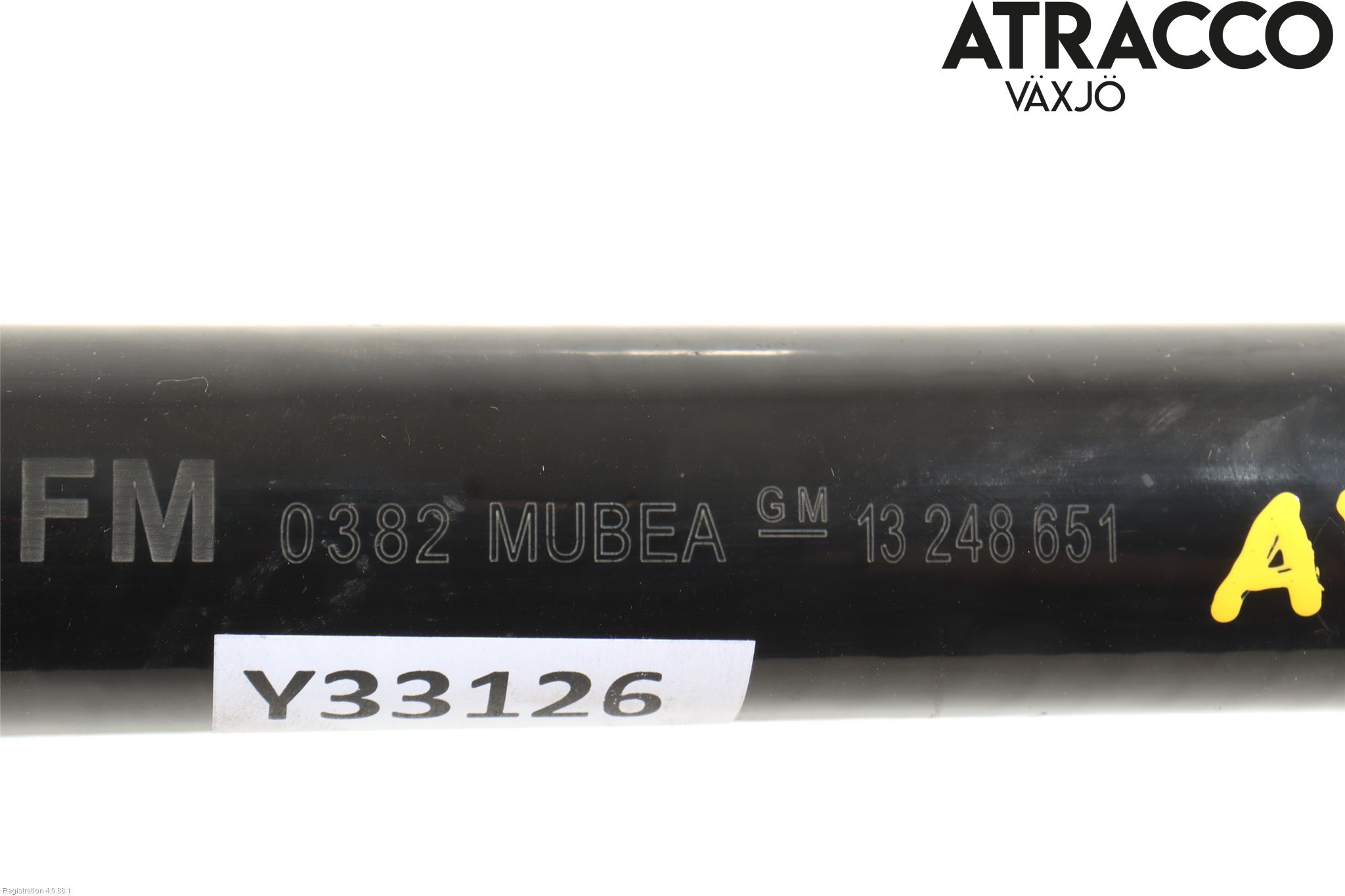 Opel ASTRA J 10-15 Drivaksel Foran Kompl Høyre